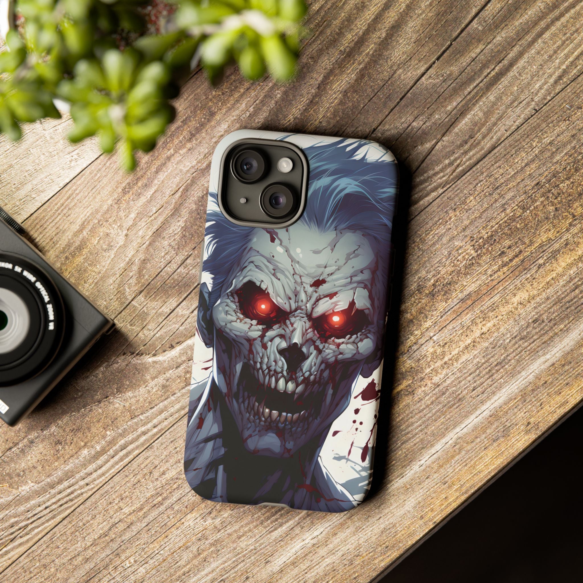 Zombie Horror Hexagon iPhone Case