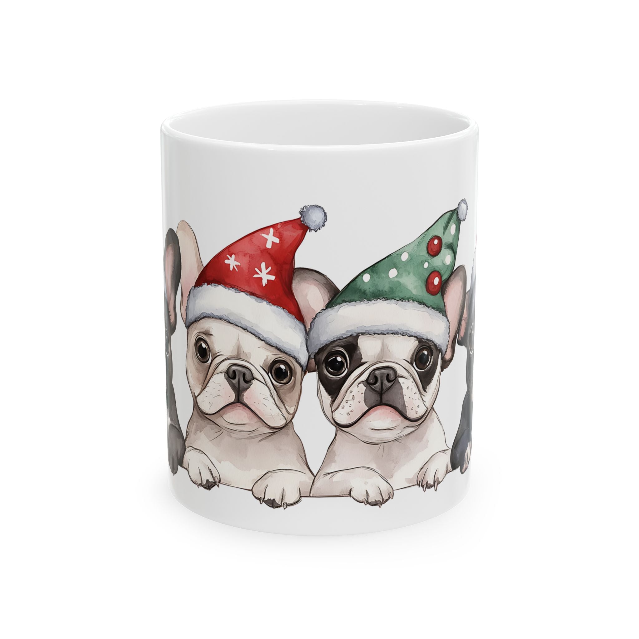 French Bulldog Christmas Mug