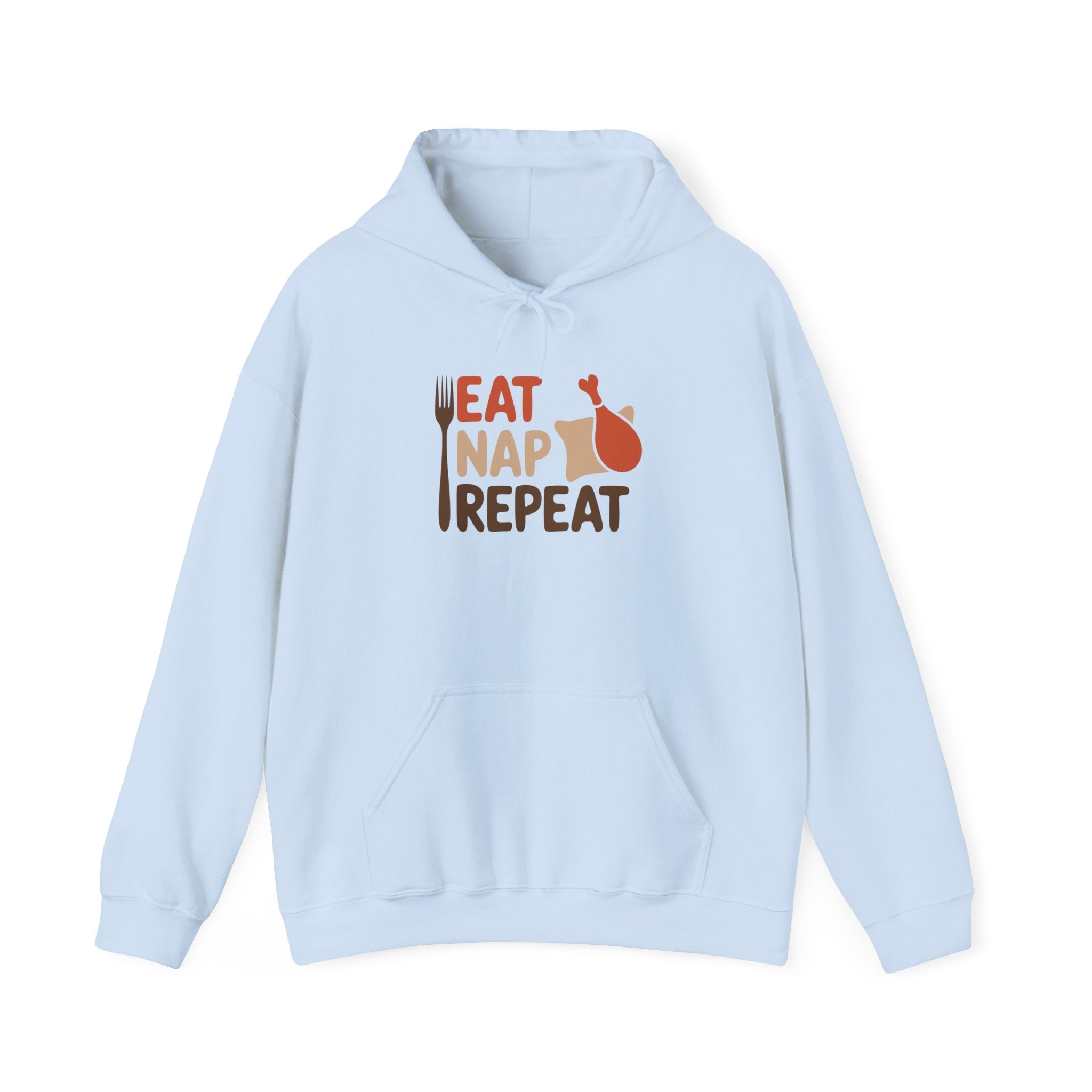 Eat Nap Repeat Thanksgiving Hoodie