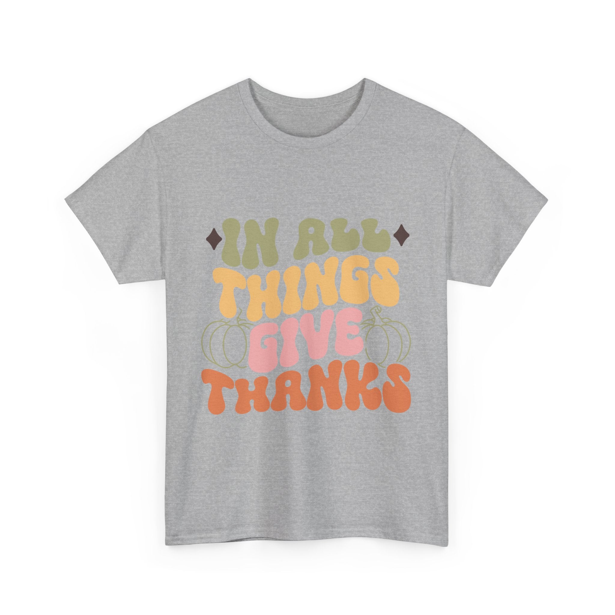 Groovy Thanksgiving: Give Thanks Tee