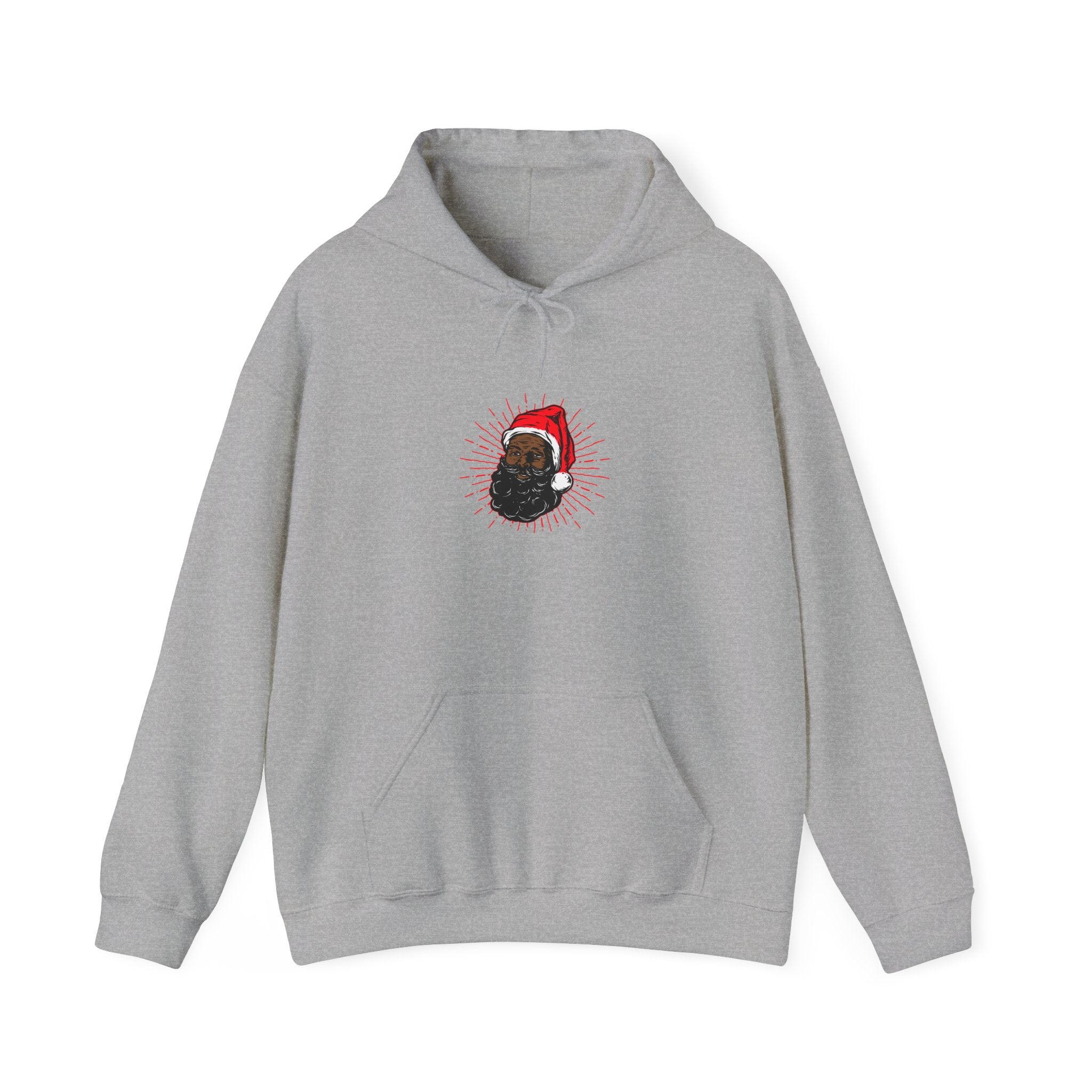 Black Santa Christmas Hoodie