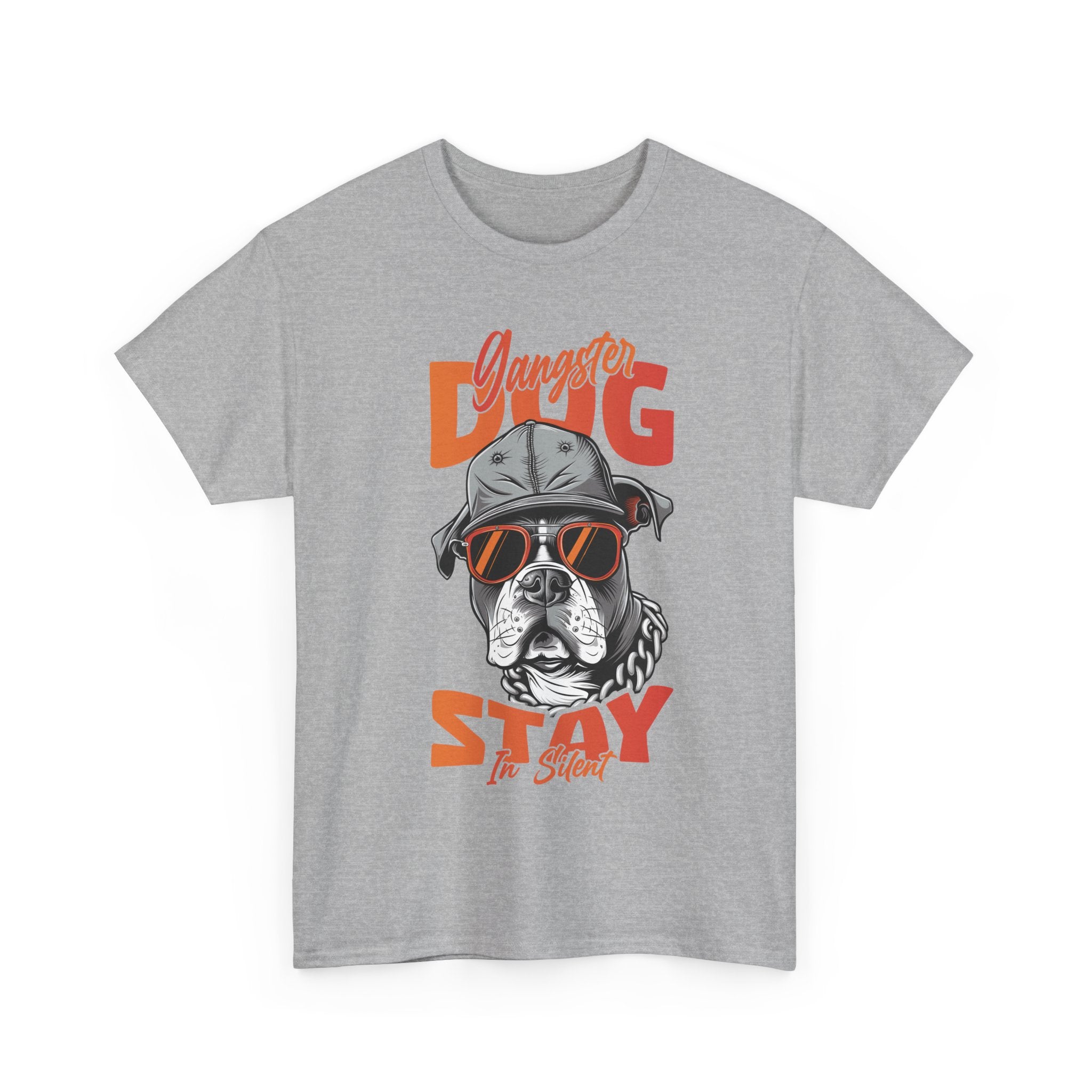 Gangster Dog T-Shirt: Stay Silent