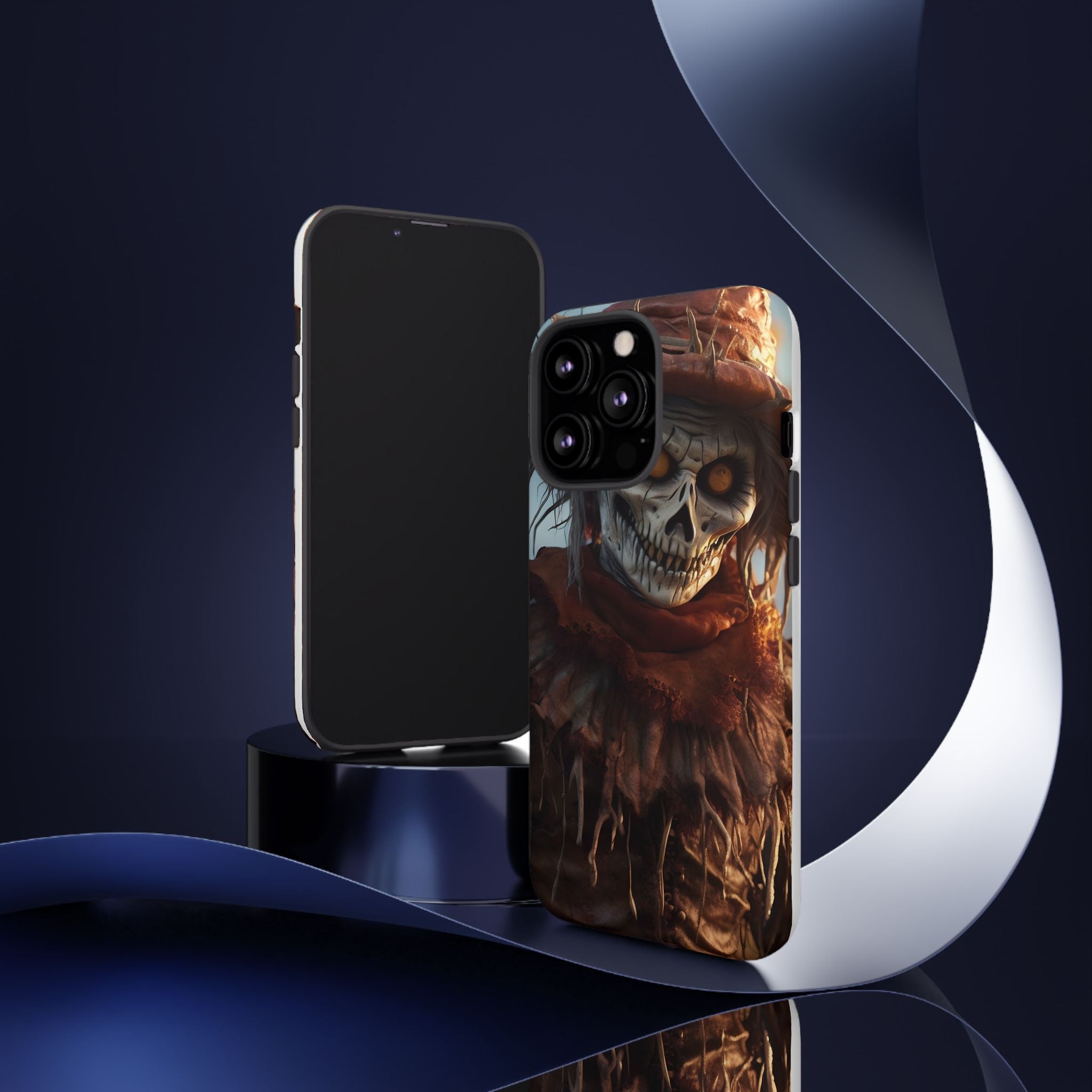 Creepy Scarecrow Hexagon iPhone Case