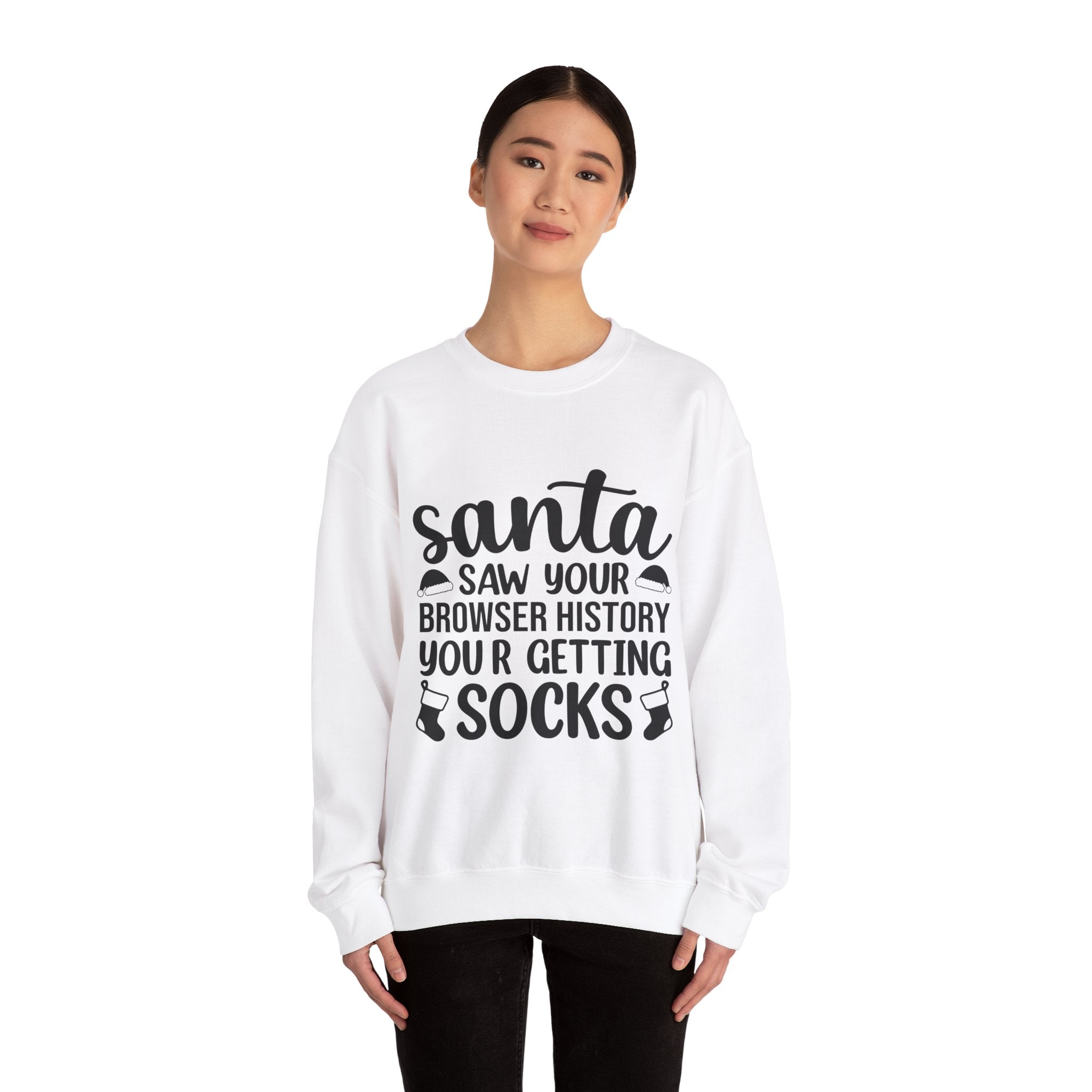 Santa Saw Your Browser History Sweatshirt