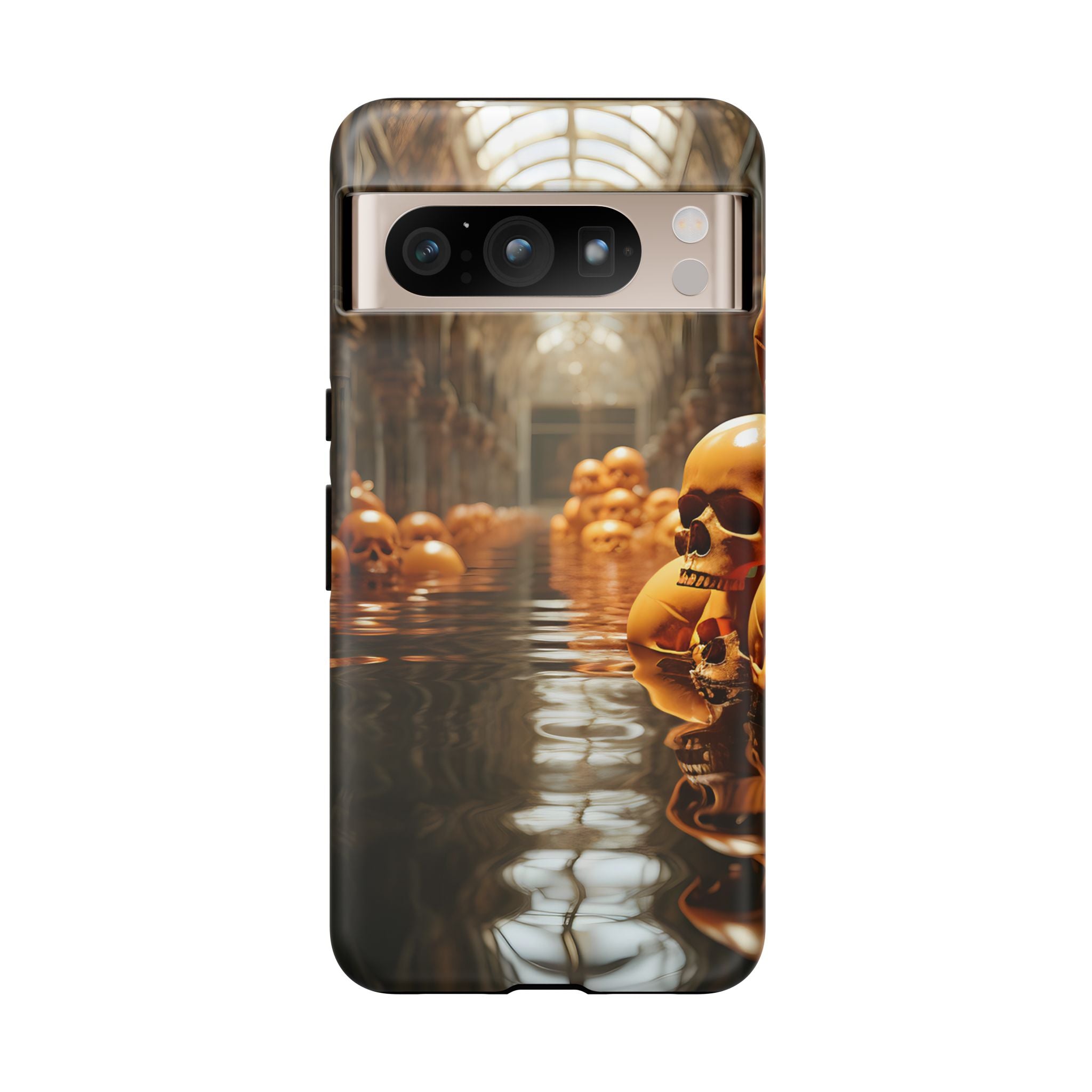 Gothic Skull Water Google Pixel Case (All Models)