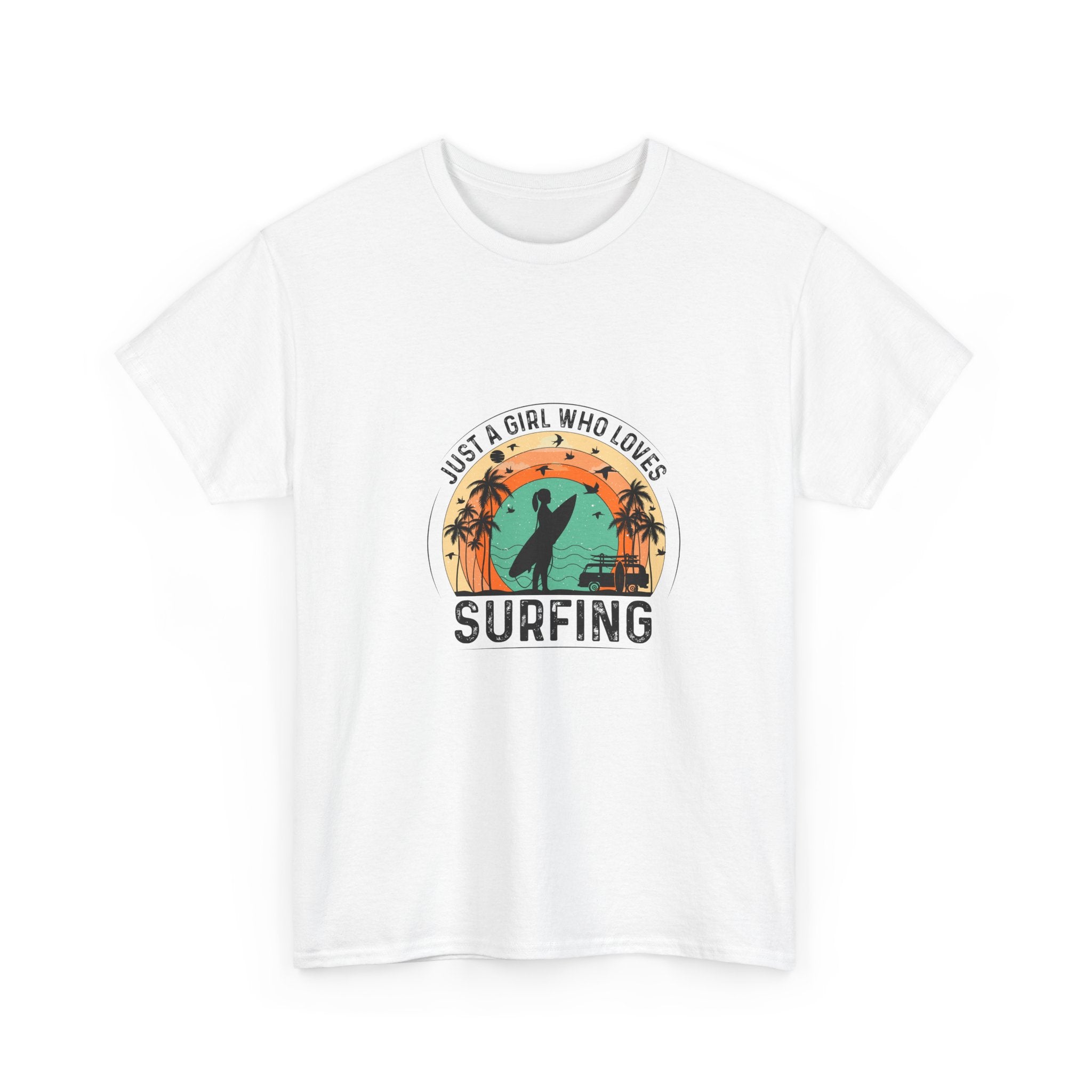 Retro Surfer Girl T-Shirt