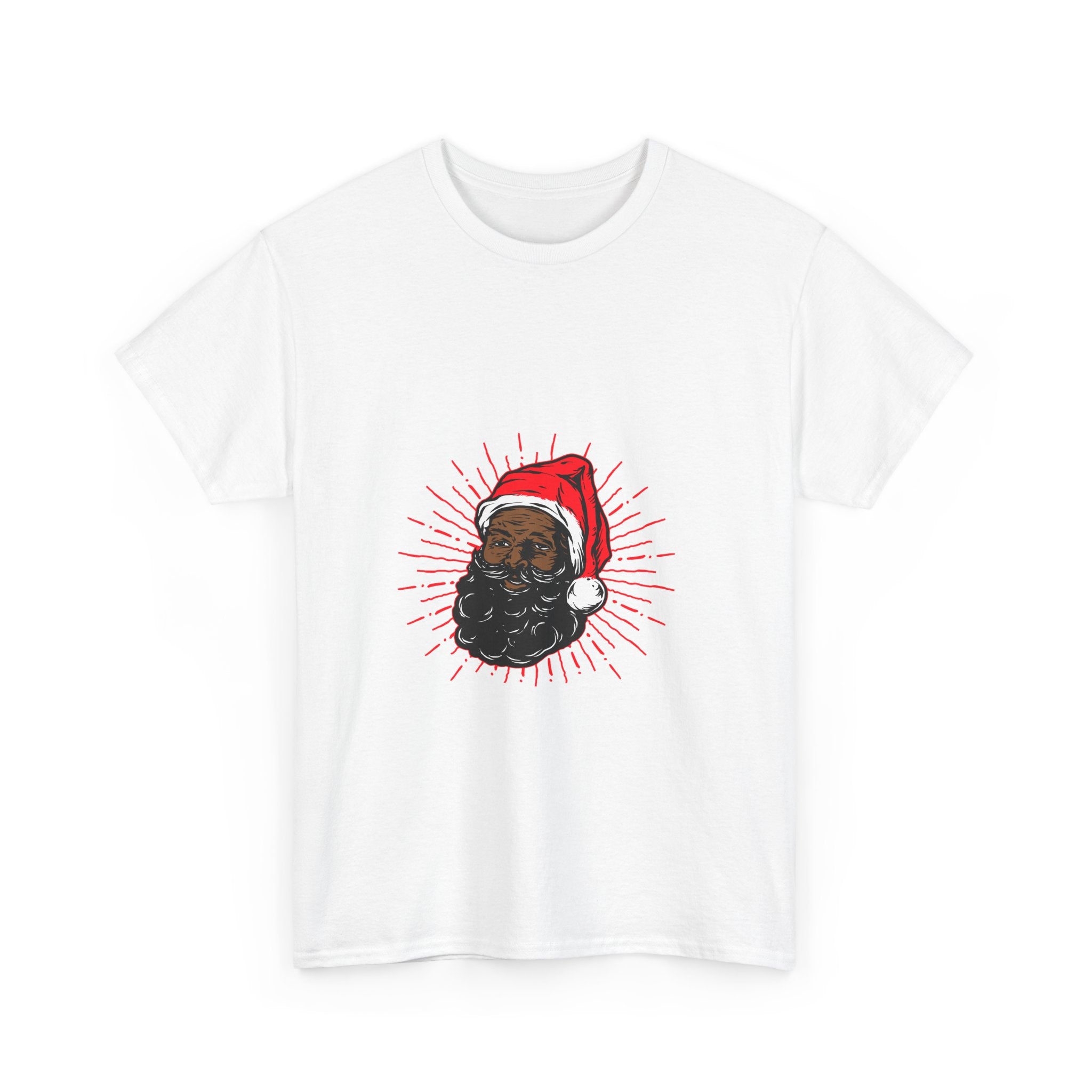 Black Santa Christmas T-Shirt