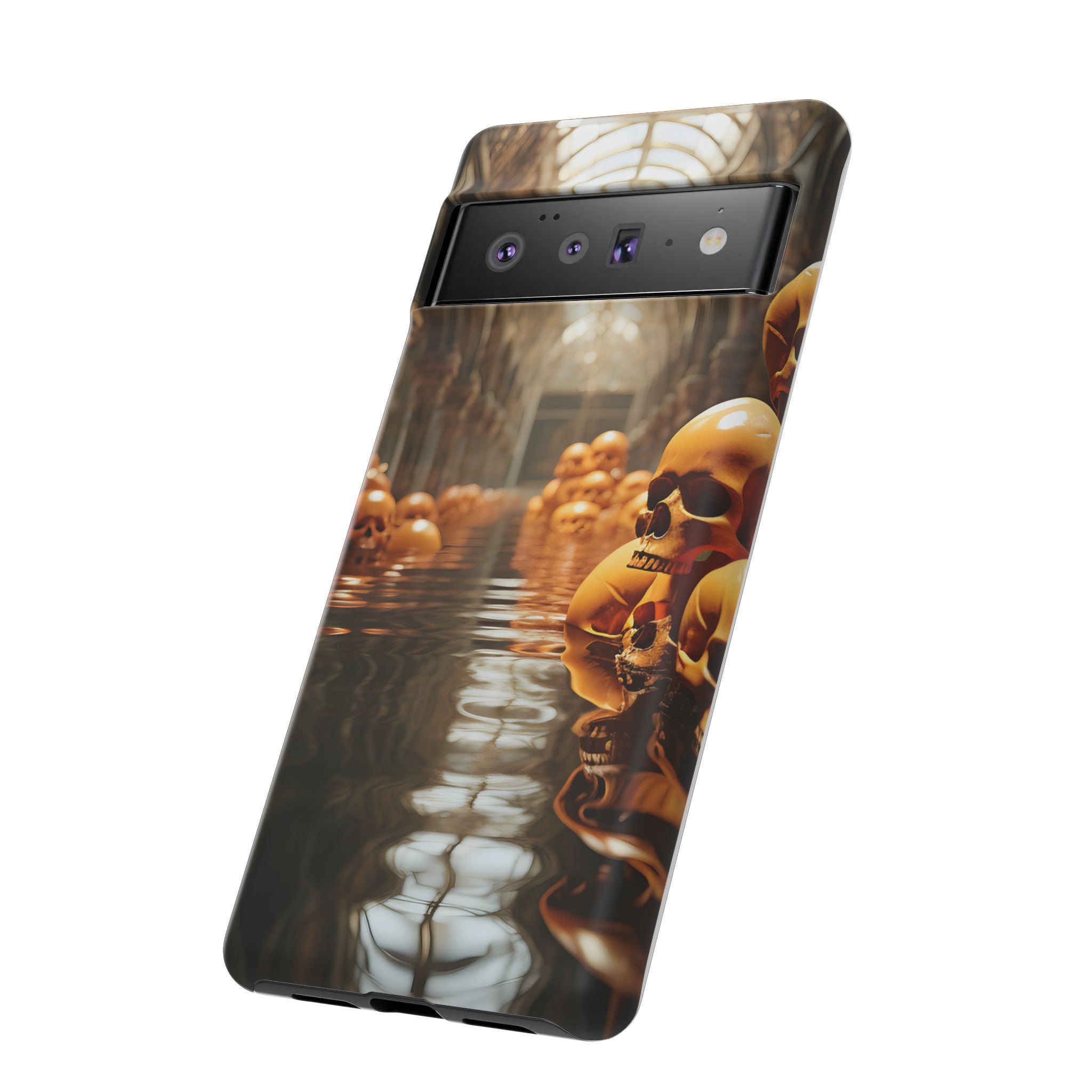 Gothic Skull Water Google Pixel Case (All Models)