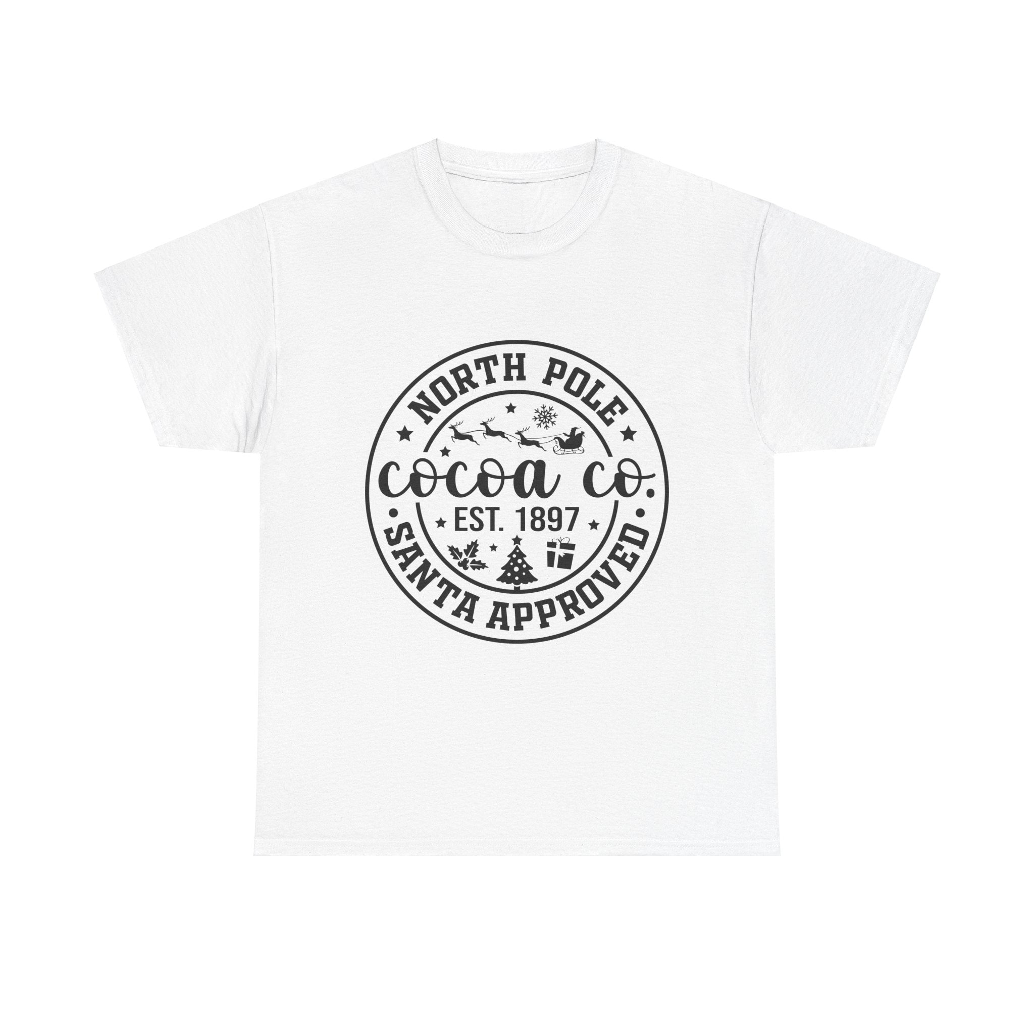 North Pole Cocoa Co. Christmas T-Shirt