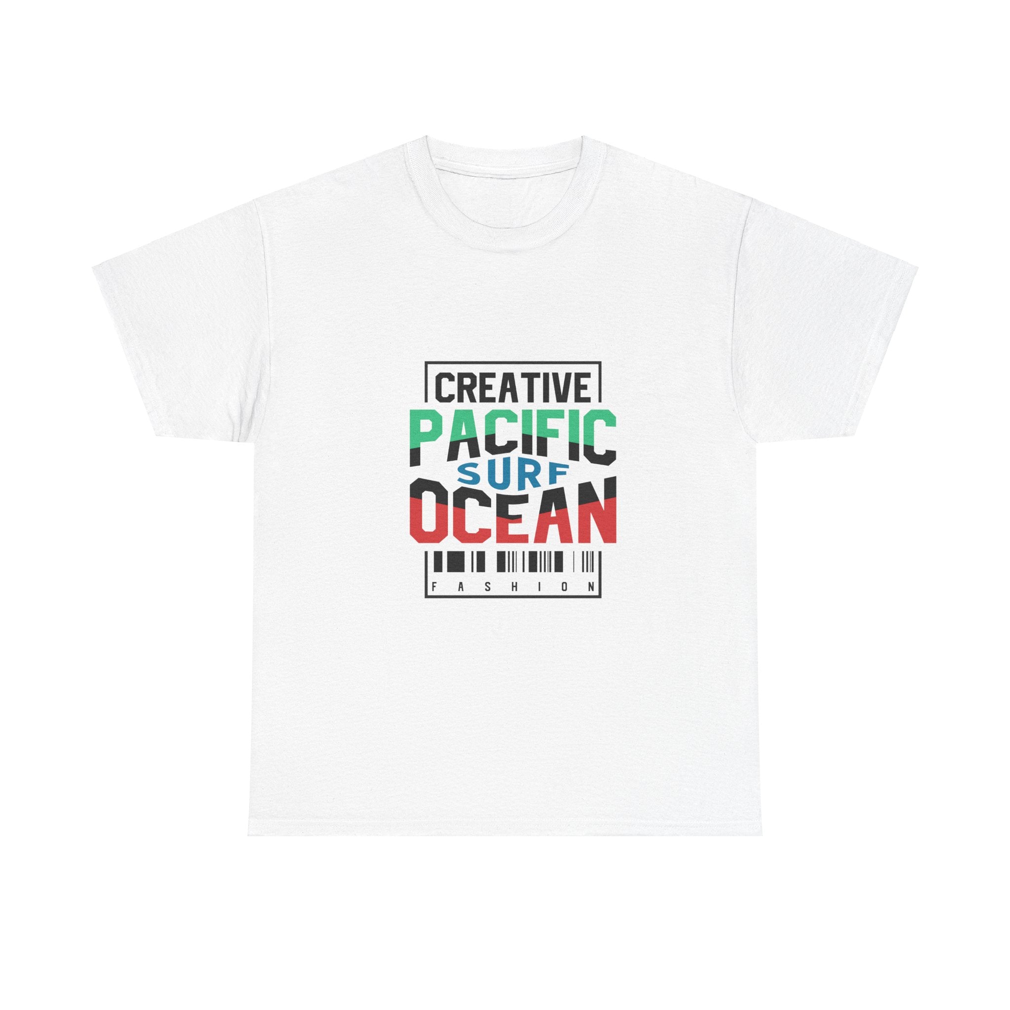 Creative Pacific Ocean Surf Fashion Tee