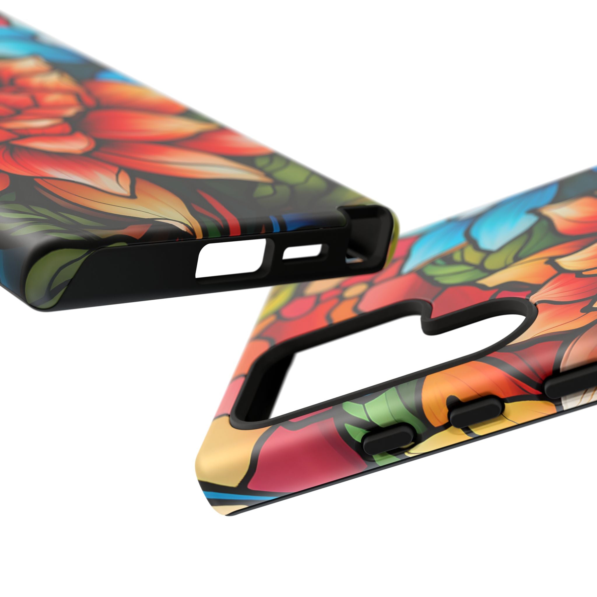 Stained Glass Floral Samsung Case