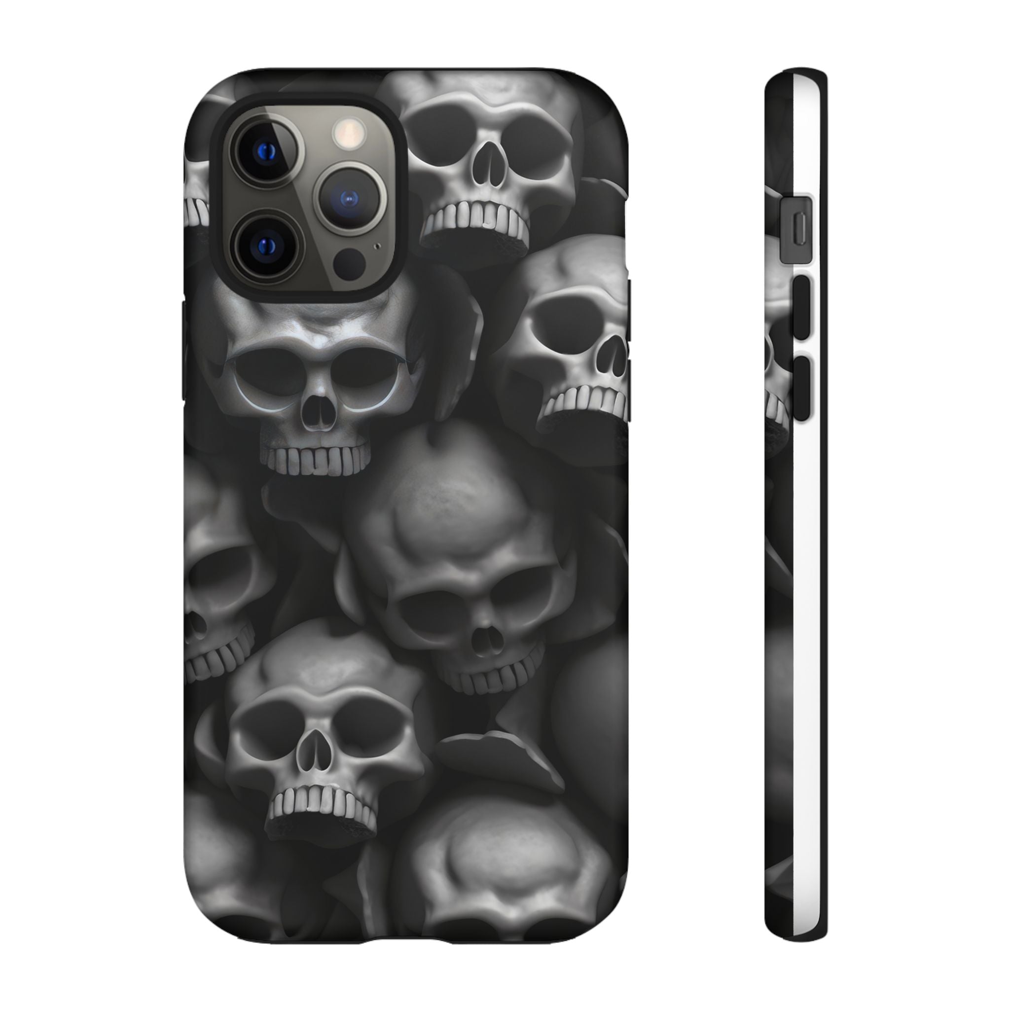 Memento Mori: Hexagon Stone iPhone Case