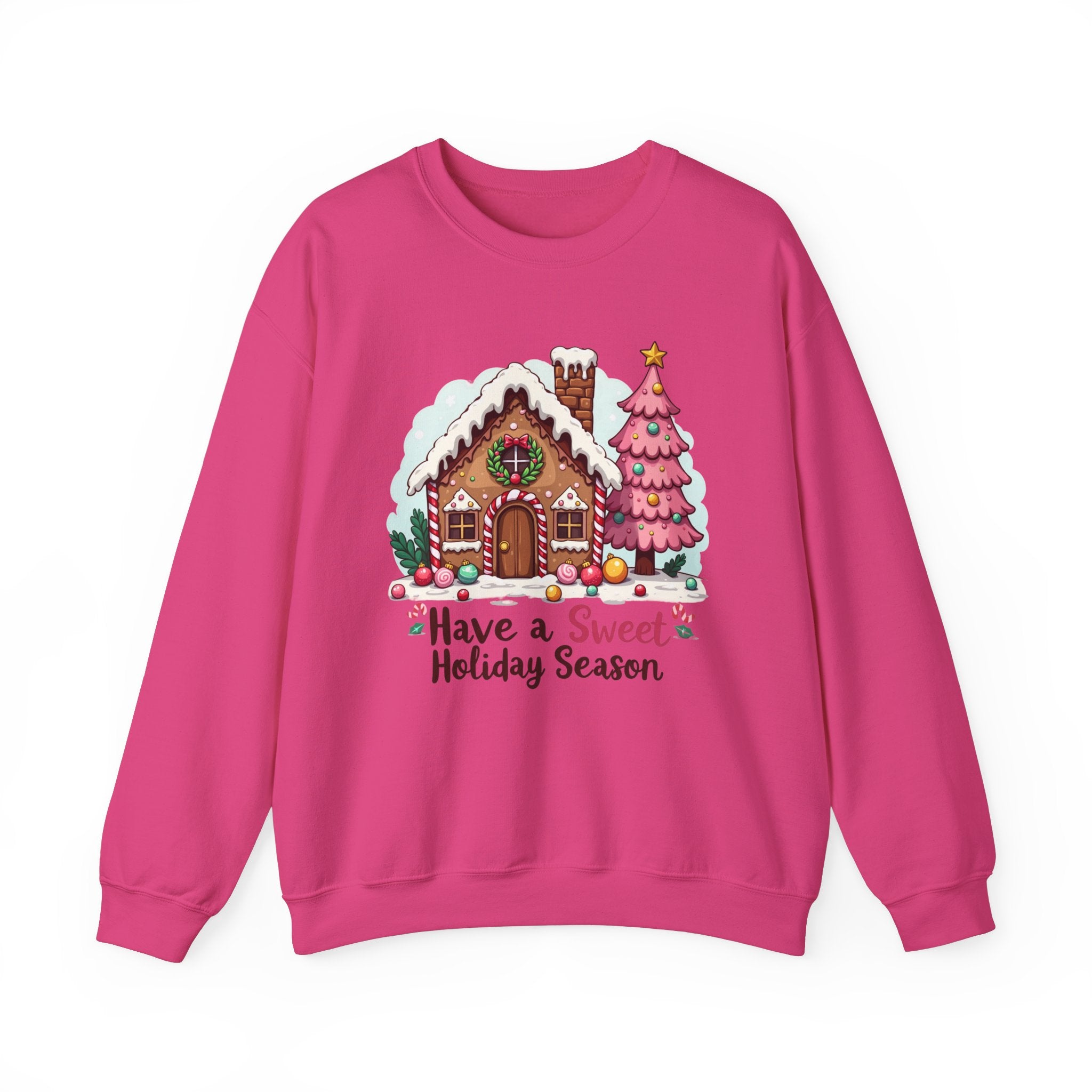 Gingerbread House Christmas Sweatshirt