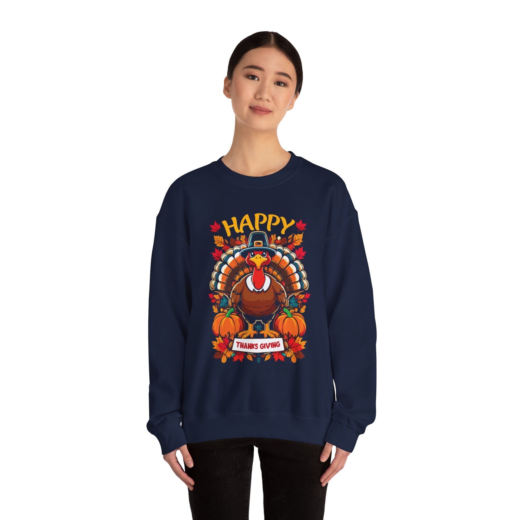 Happy Thanksgiving Turkey Sweatshirt