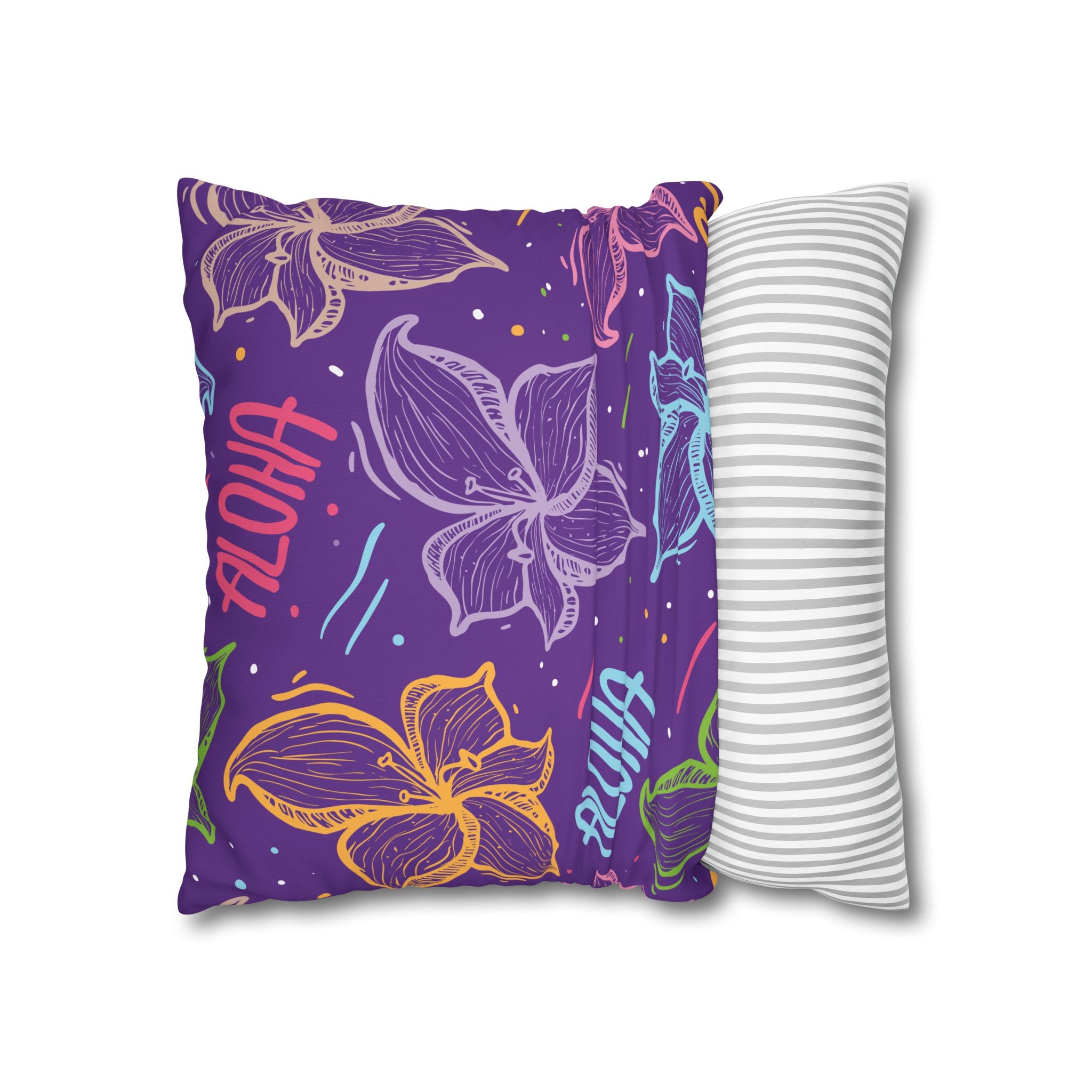 Aloha Lily Pillowcase - Tropical Floral