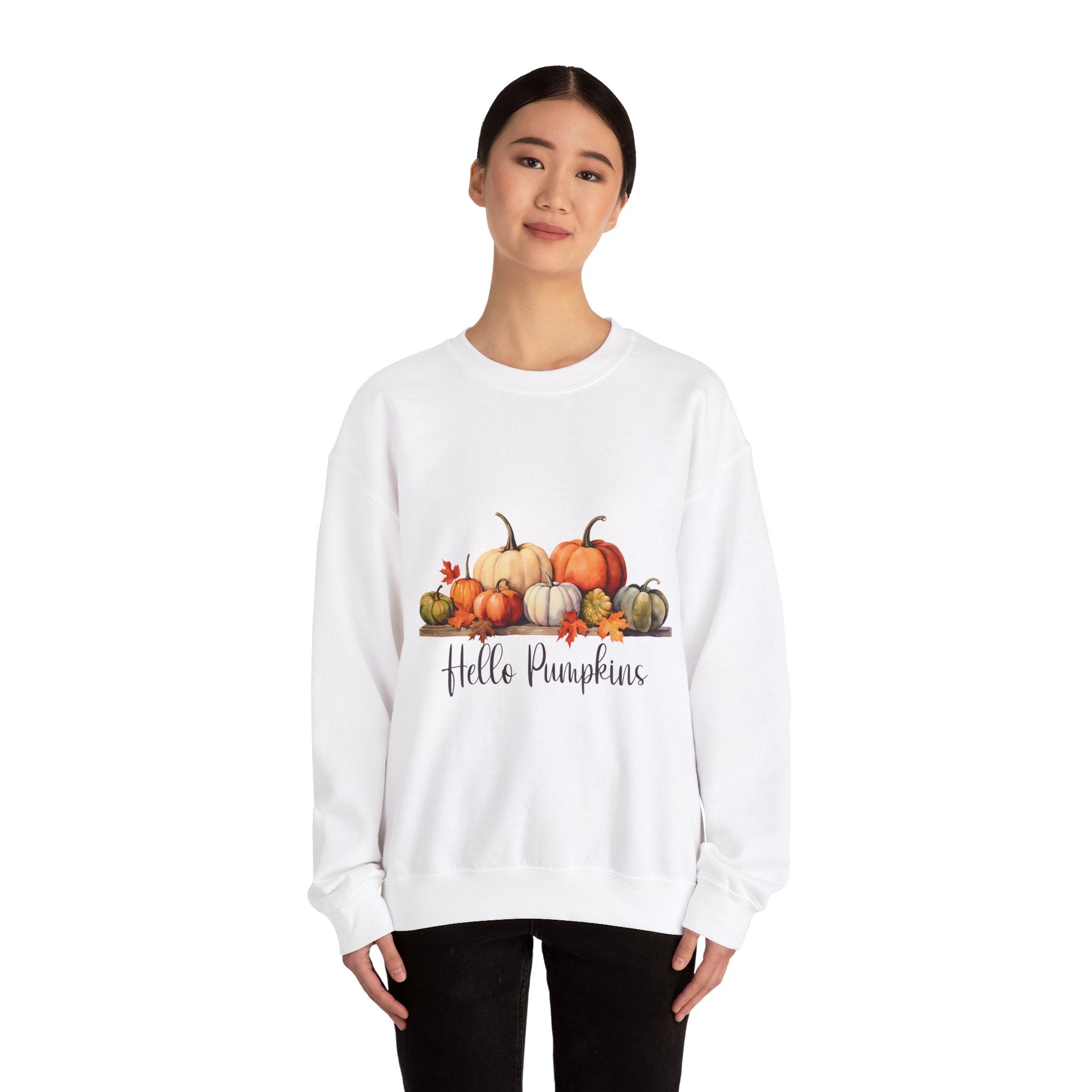 Hello Pumpkins Thanksgiving Sweatshirt