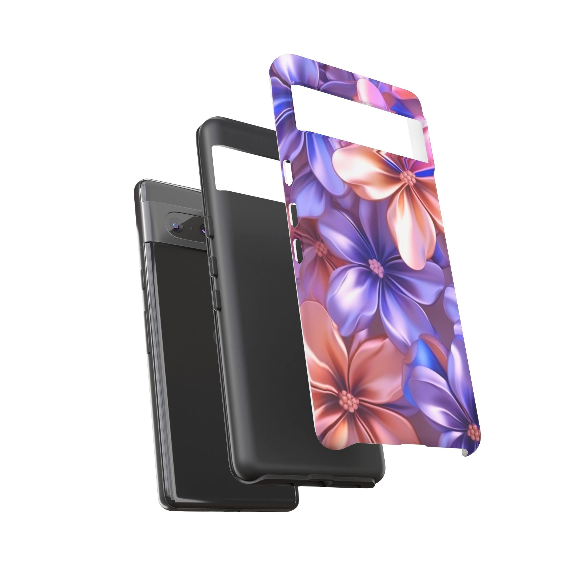 Metallic Flower Google Pixel Case (All Models)