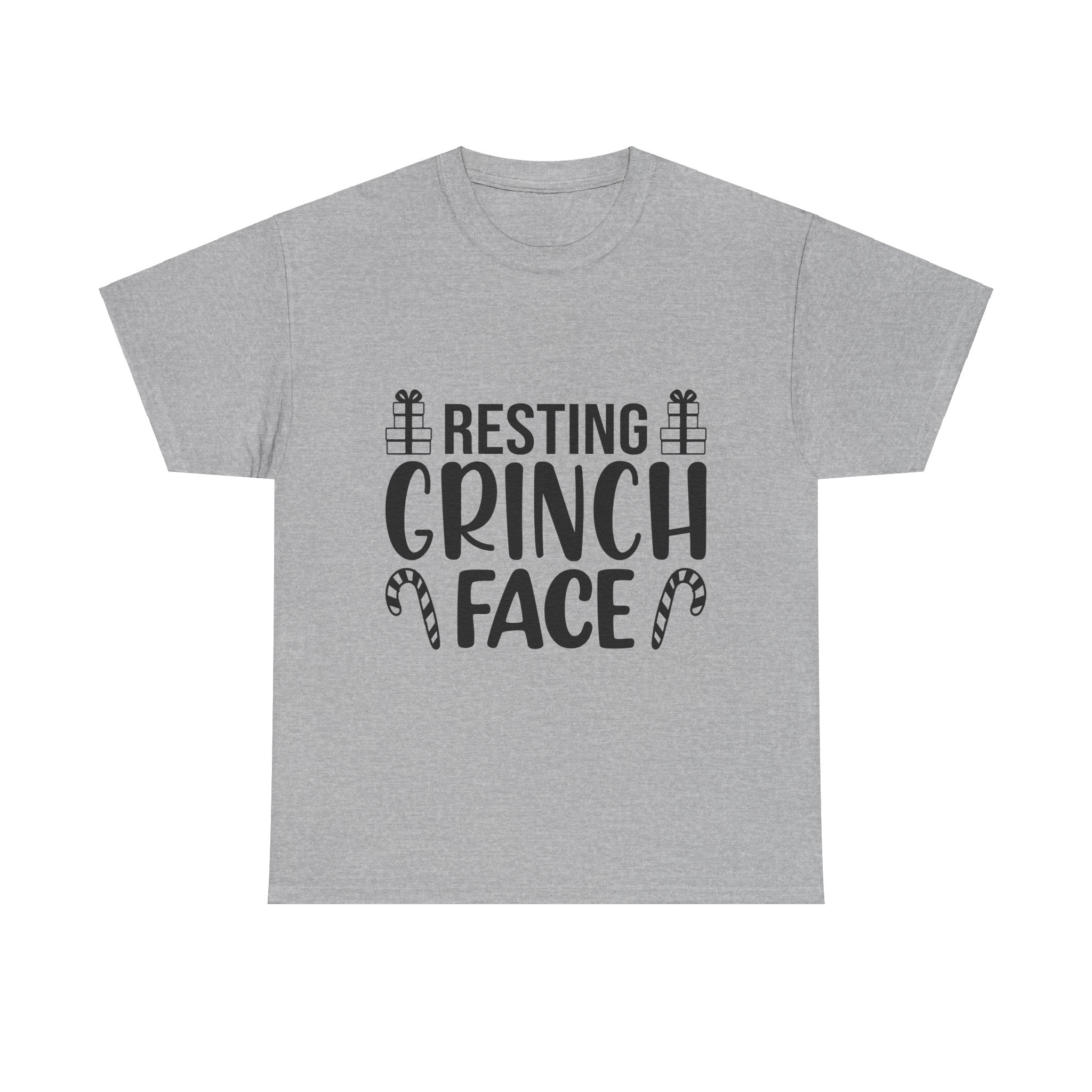 Resting Grinch Face Christmas T-Shirt