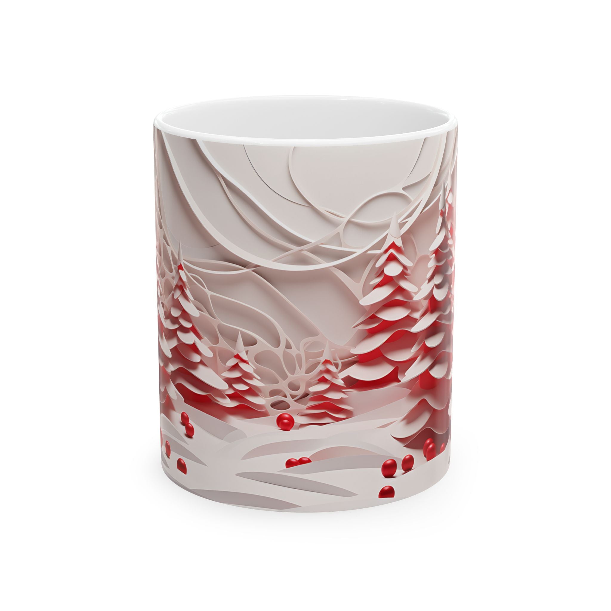 Winter Wonderland Snow Tree Mug