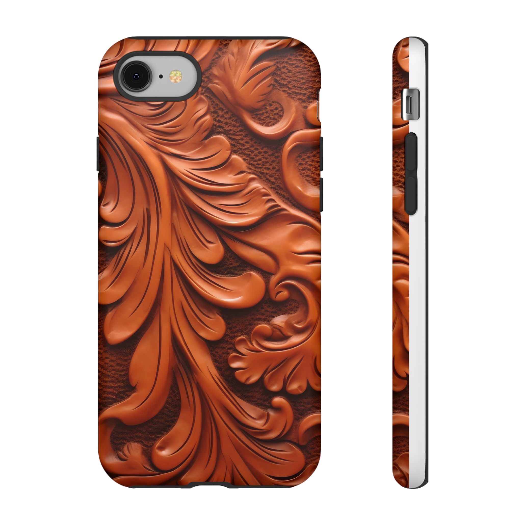 Baroque Acanthus Hexagon iPhone Case