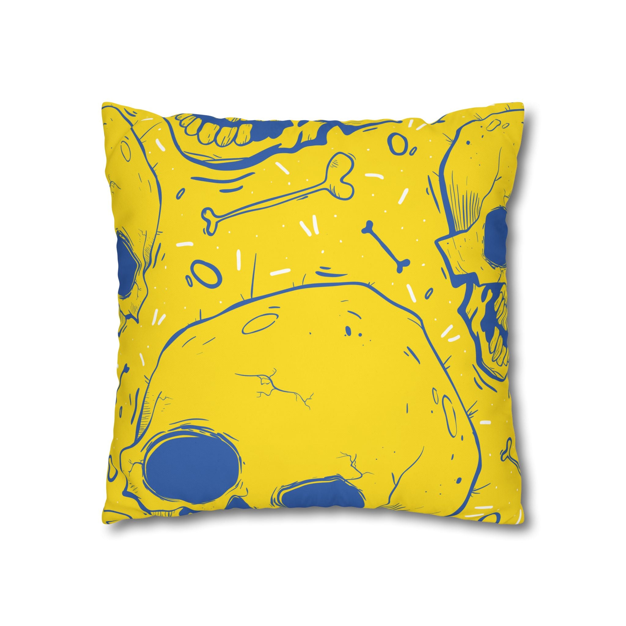 Skull & Bones Pop Art Pillowcase