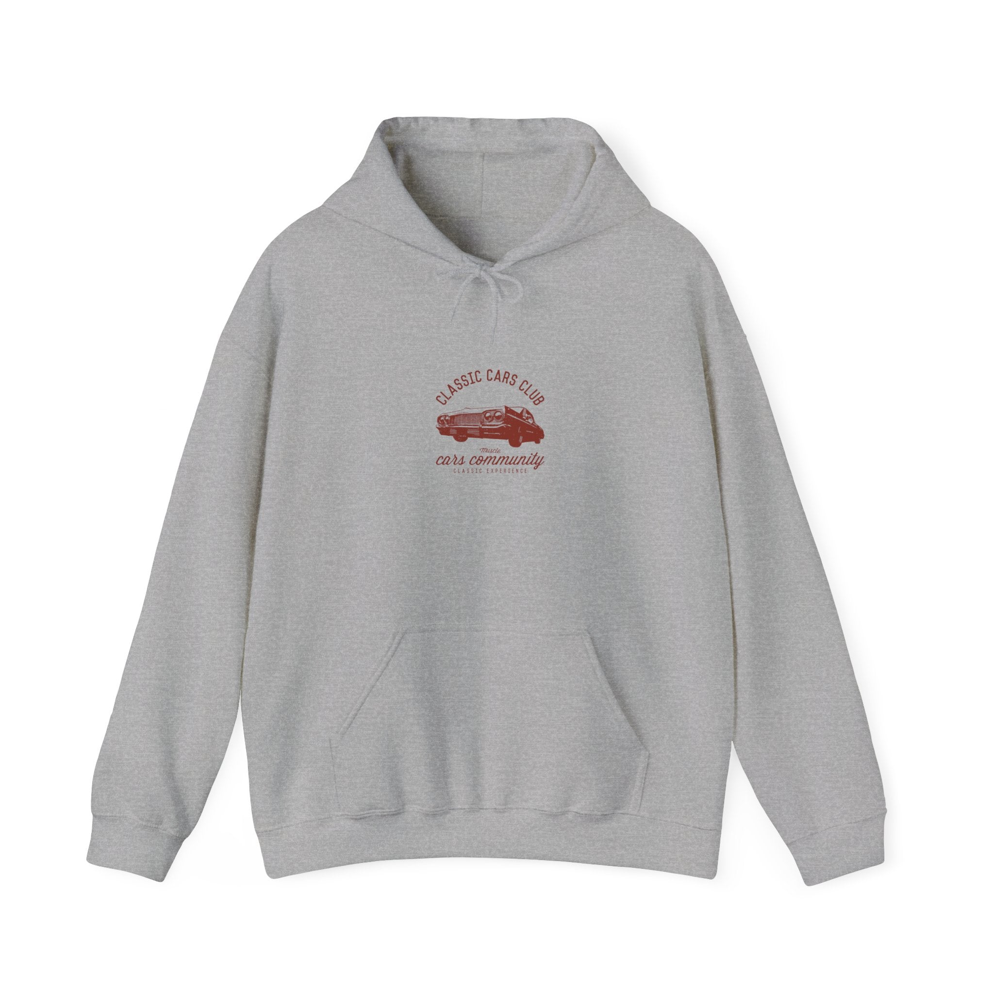 Classic Cars Club Muscle Car Hoodie