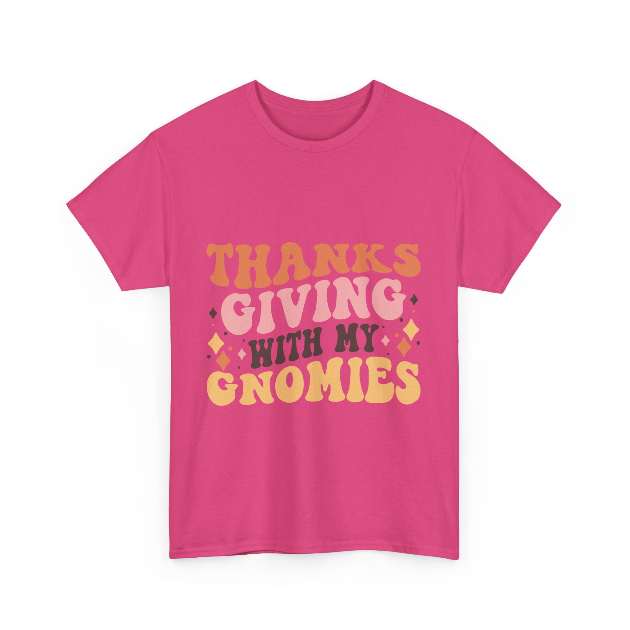 Thanksgiving Gnomes Retro T-Shirt