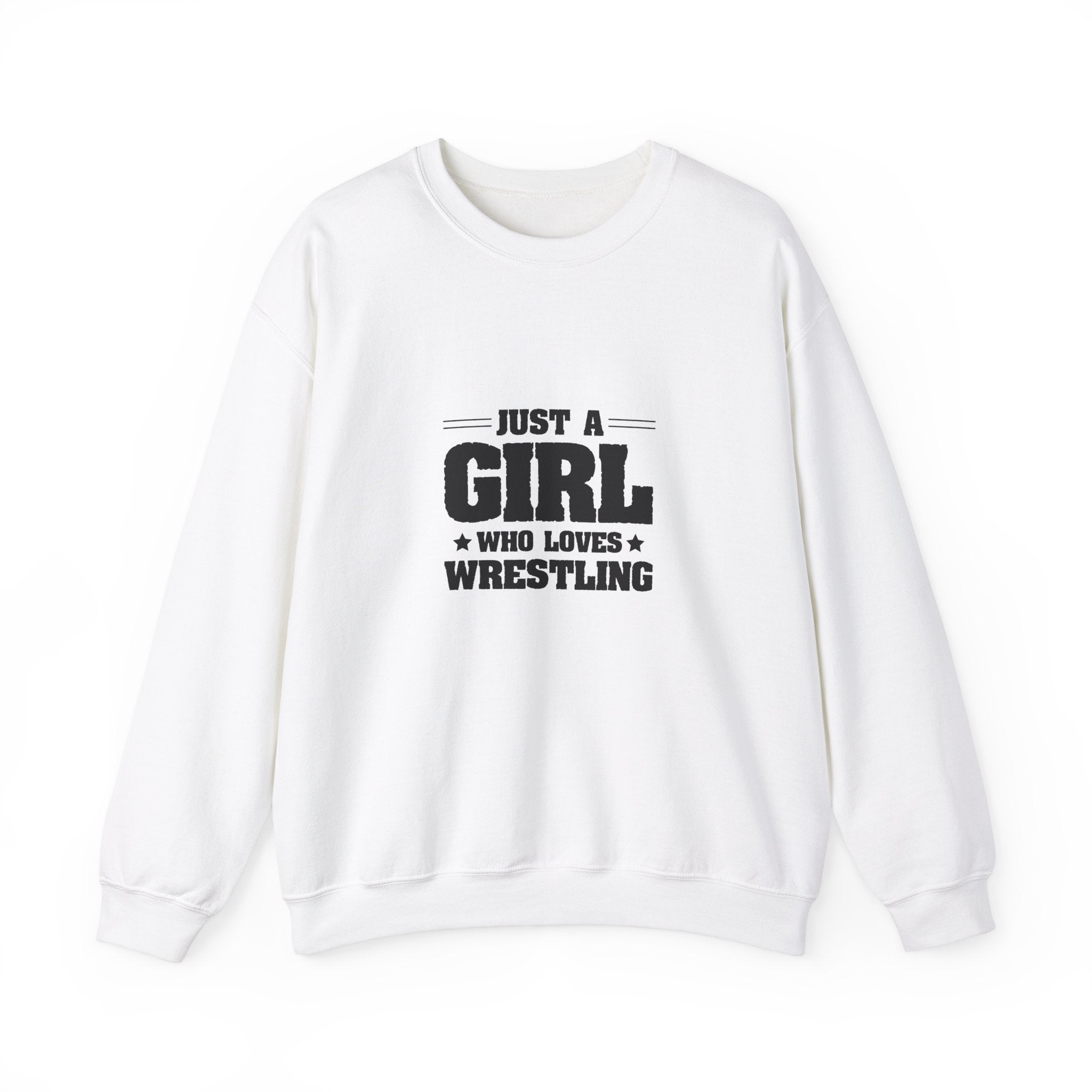 Just A Girl Who Loves Wrestling Sweatshirt