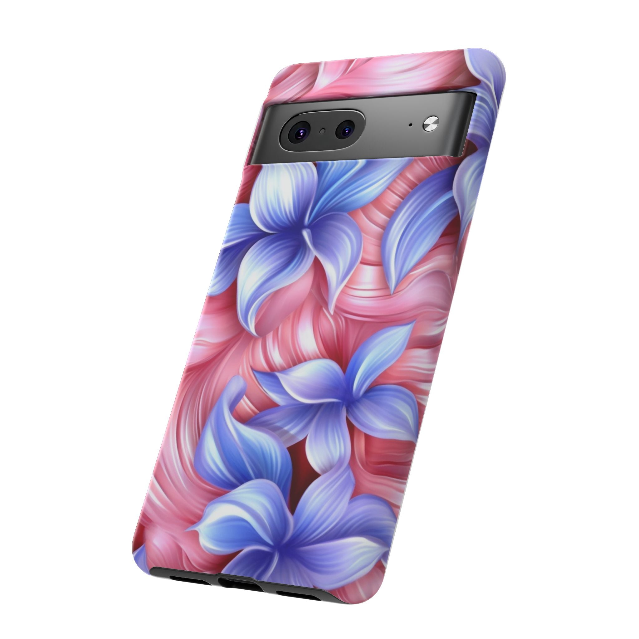 Whimsical Pink Flower Google Pixel Case (All Models)