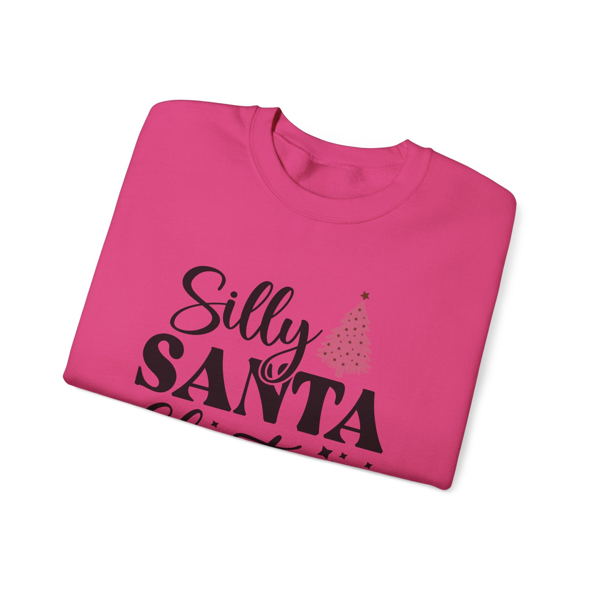 Pink Minimalist Christmas Tree Sweatshirt