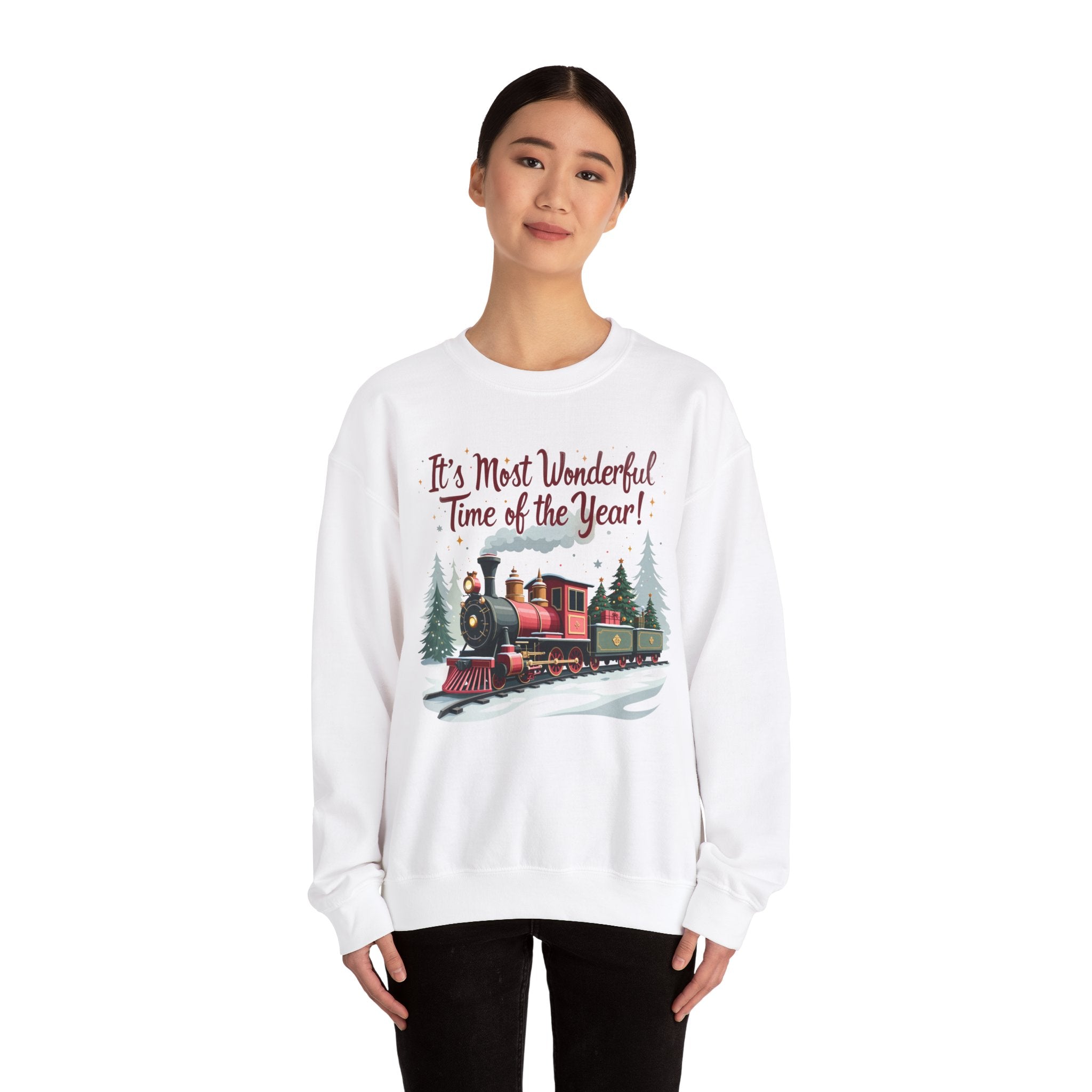 Christmas Steam Train Sweatshirt