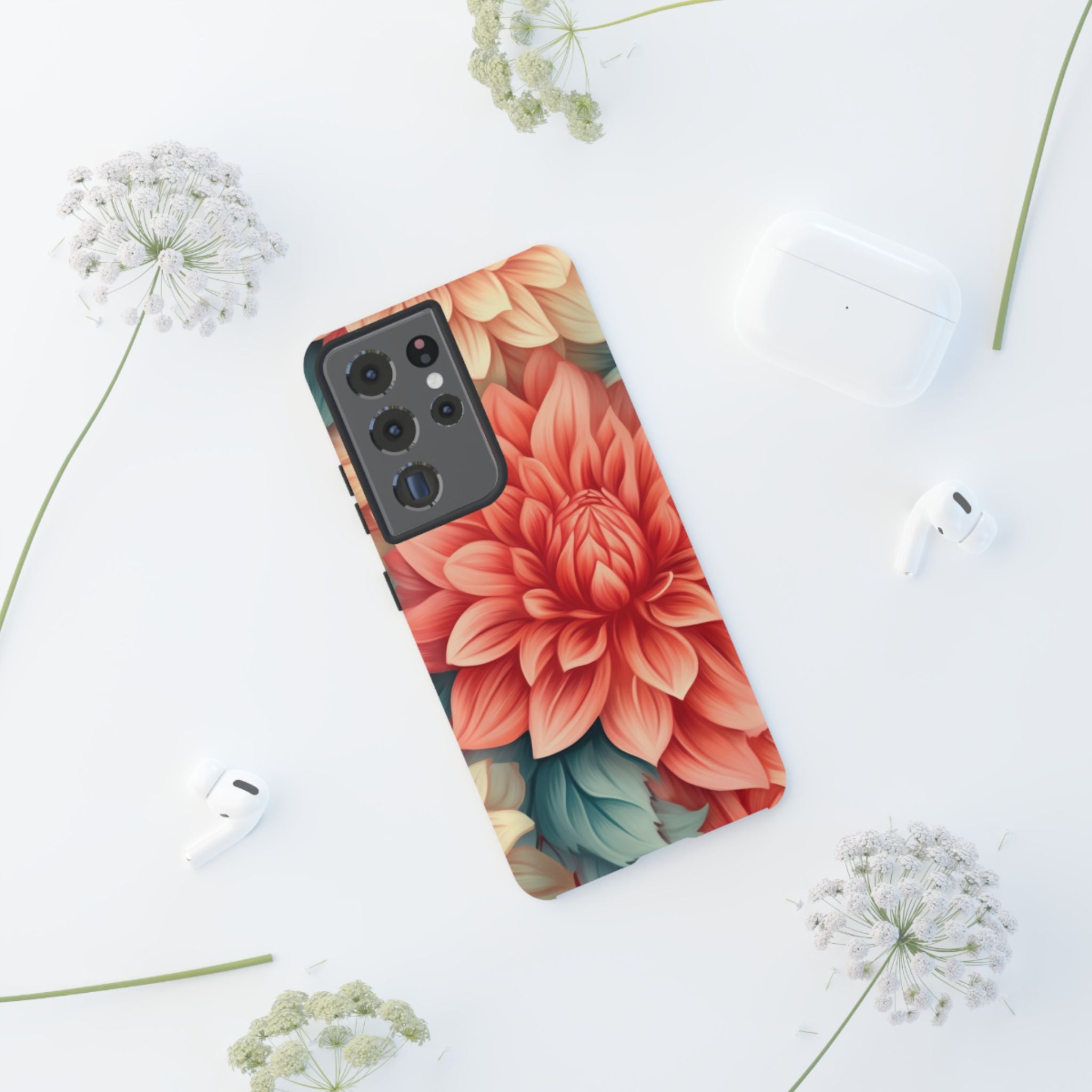 Dahlia Bloom Samsung Phone Case