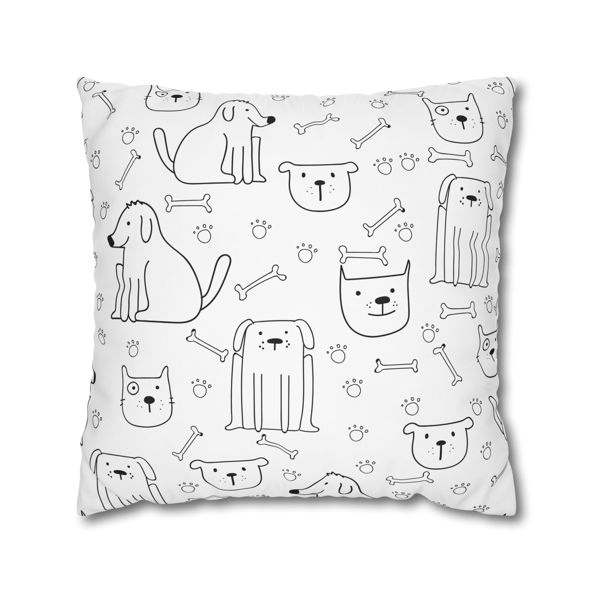 Cute Pets Pillowcase - Dogs & Cats