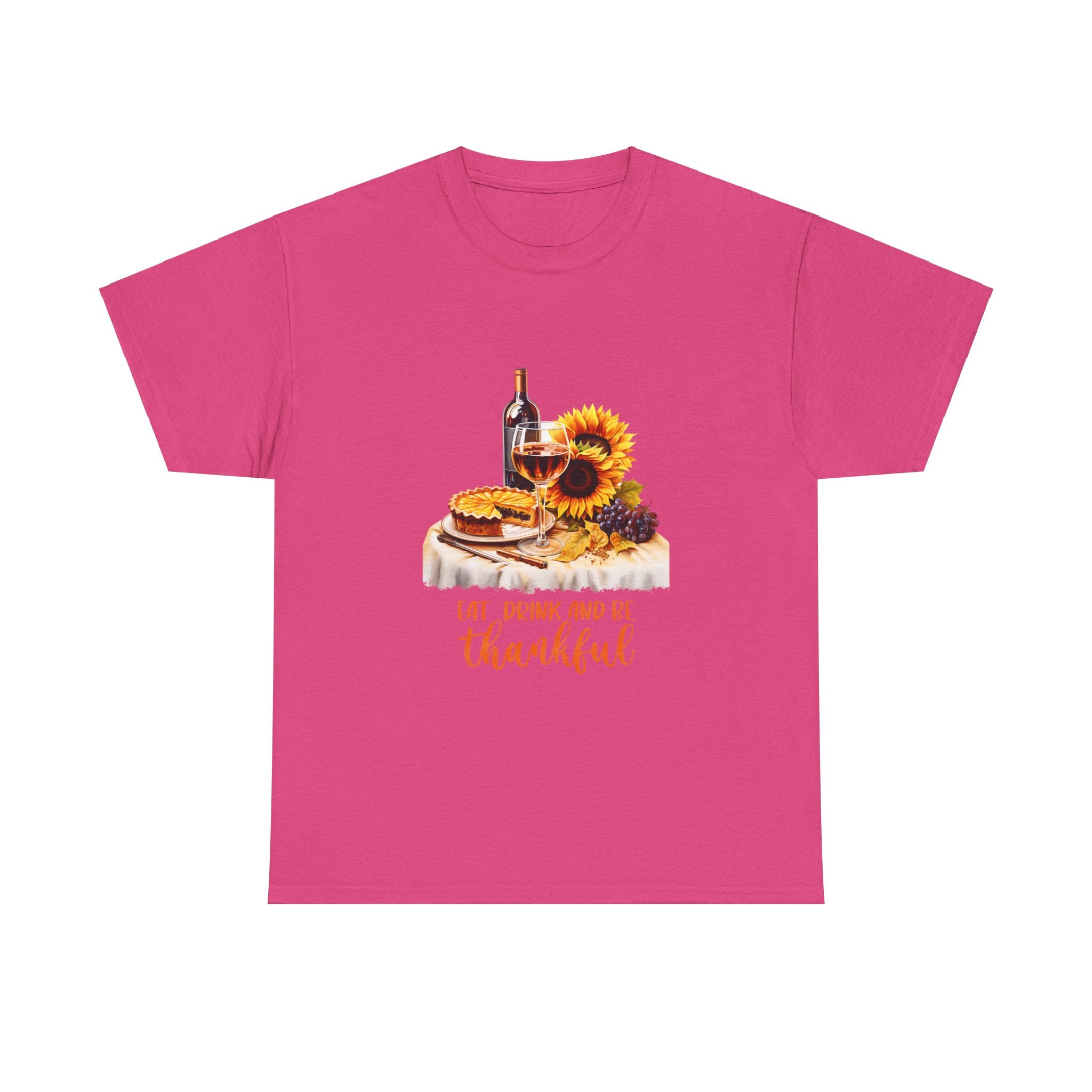 Thanksgiving Pie & Wine T-Shirt