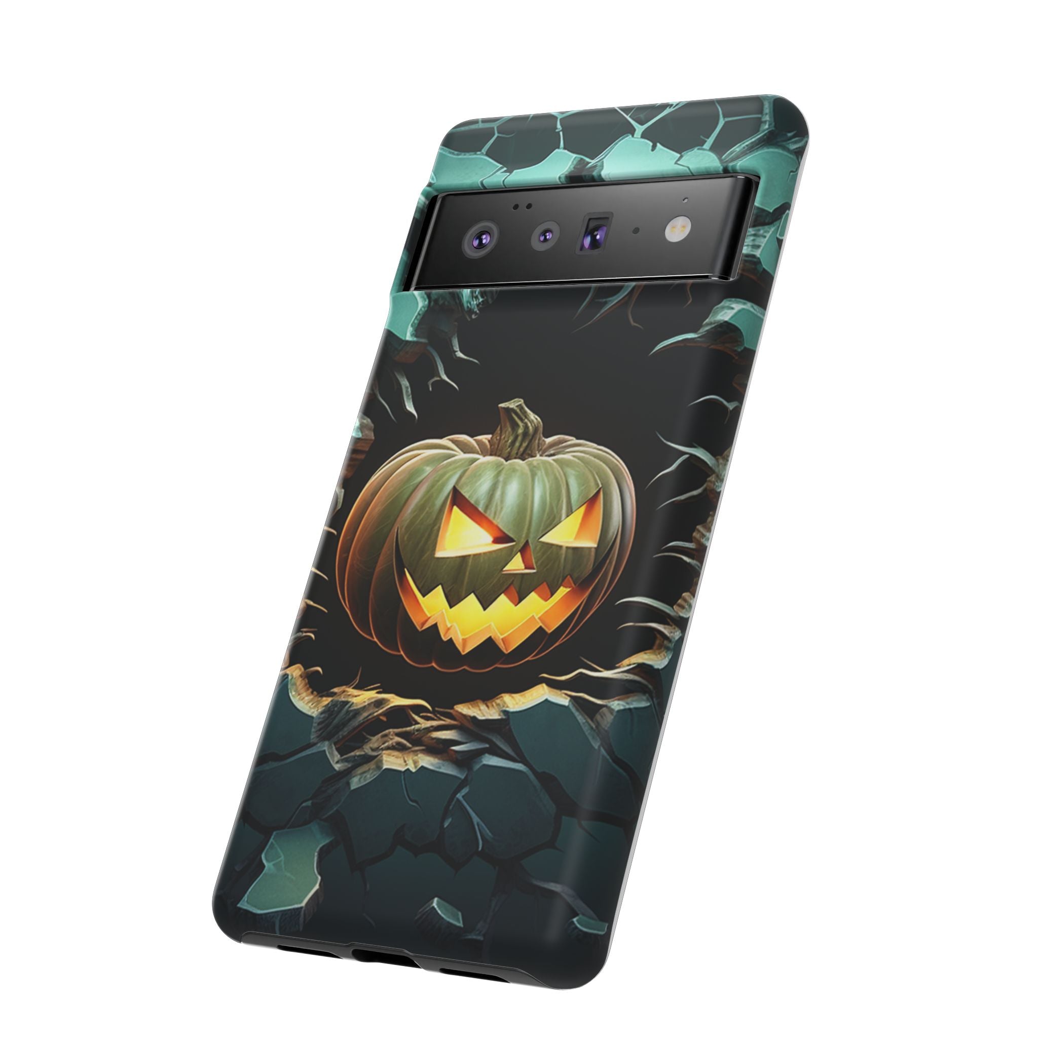 Spooky Jack-o'-Lantern Google Pixel Case (All Models)