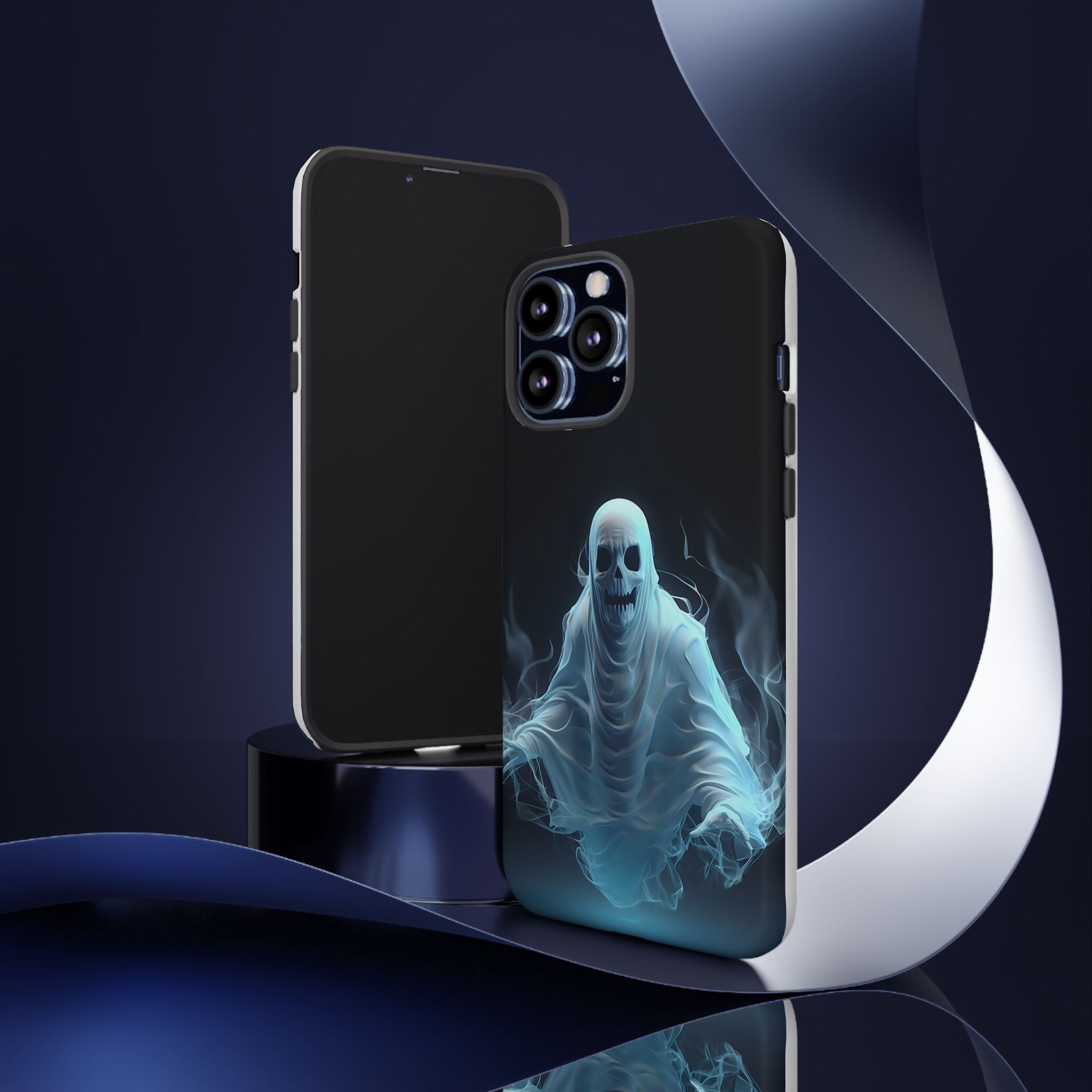 Ethereal Ghost Hexagon iPhone Case