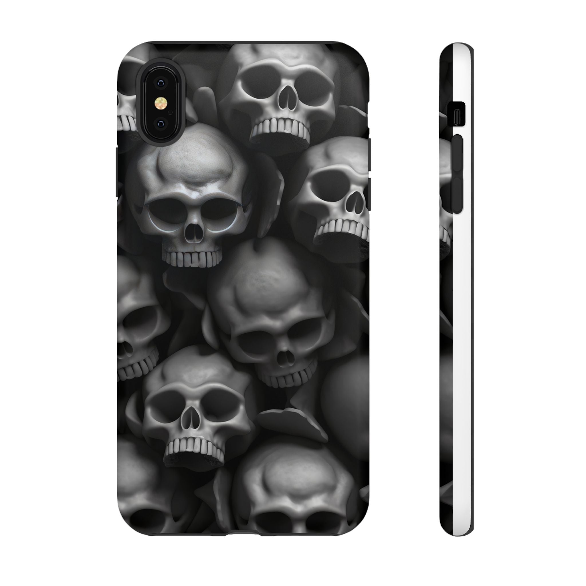 Memento Mori: Hexagon Stone iPhone Case