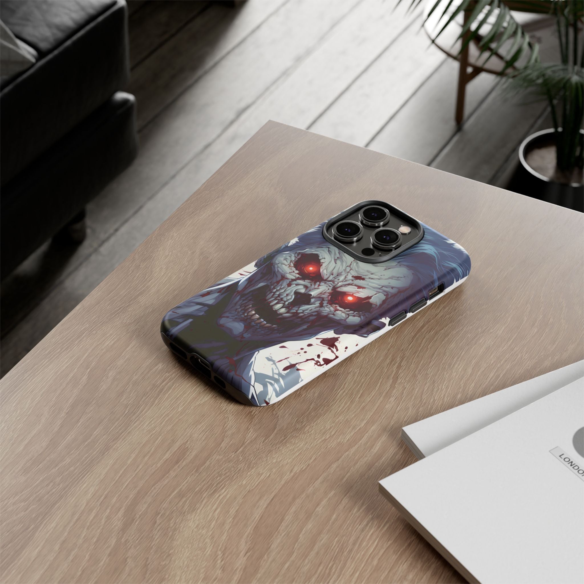 Zombie Horror Hexagon iPhone Case