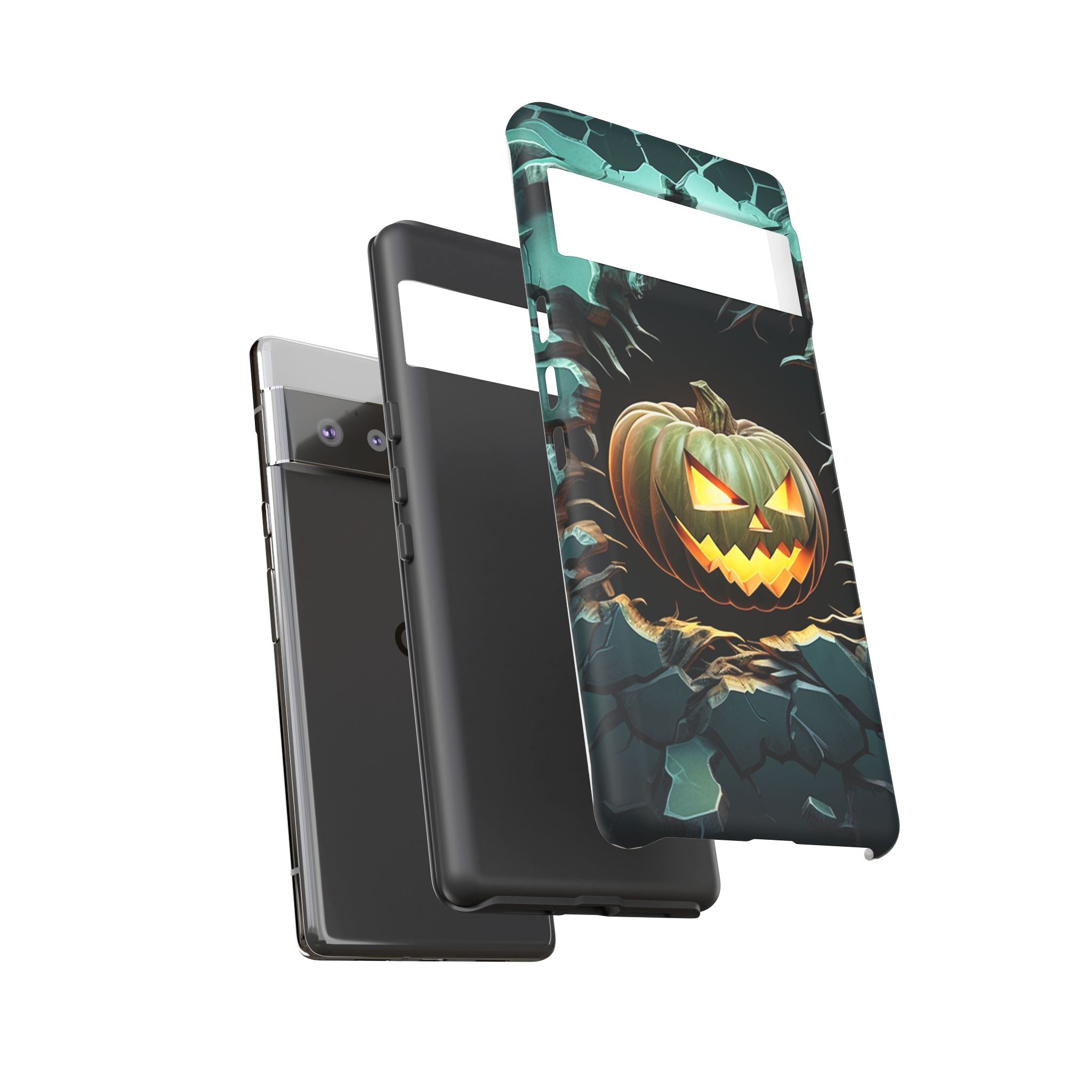 Spooky Jack-o'-Lantern Google Pixel Case (All Models)