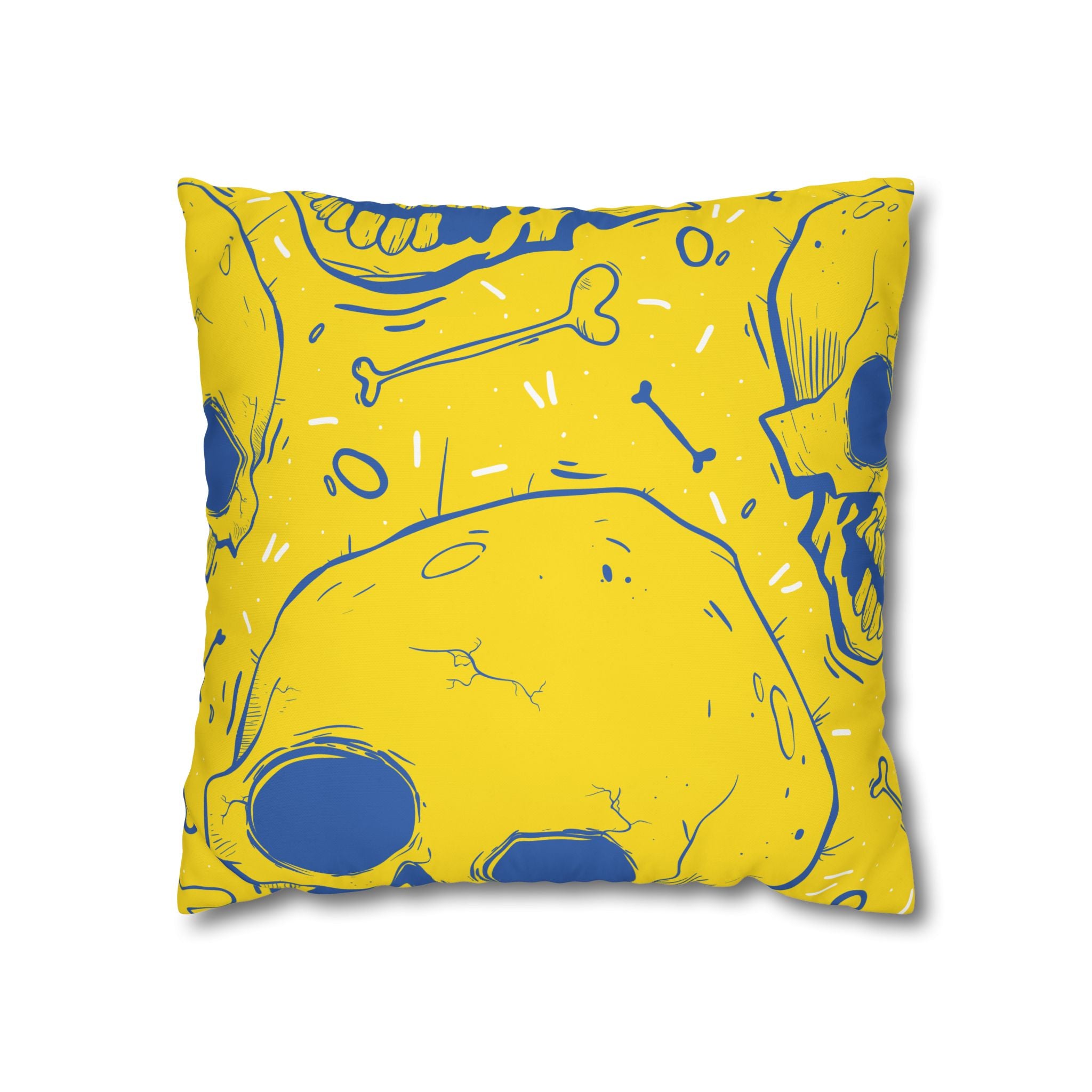 Skull & Bones Pop Art Pillowcase