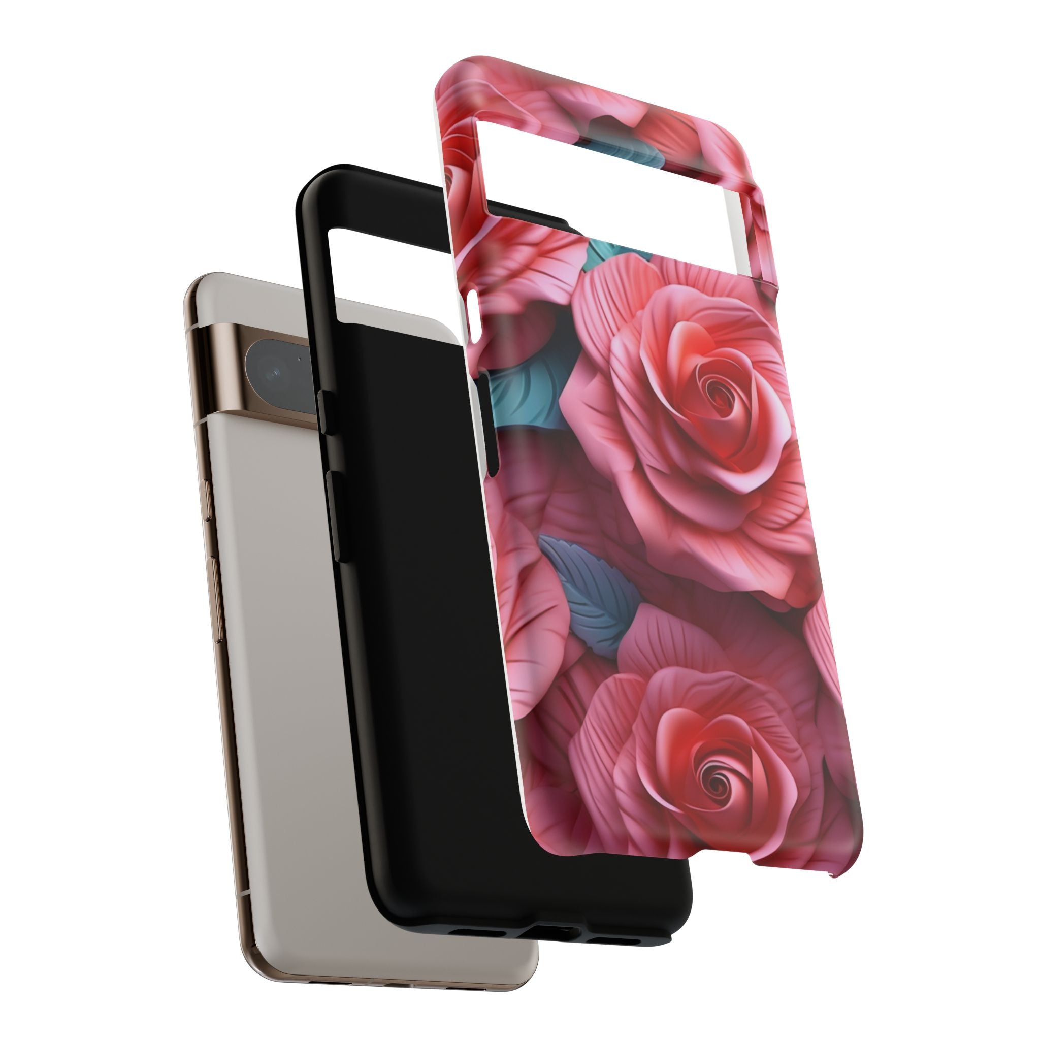 Dreamy Rose Google Google Pixel Case (All Models) - Elegant Phone Cover