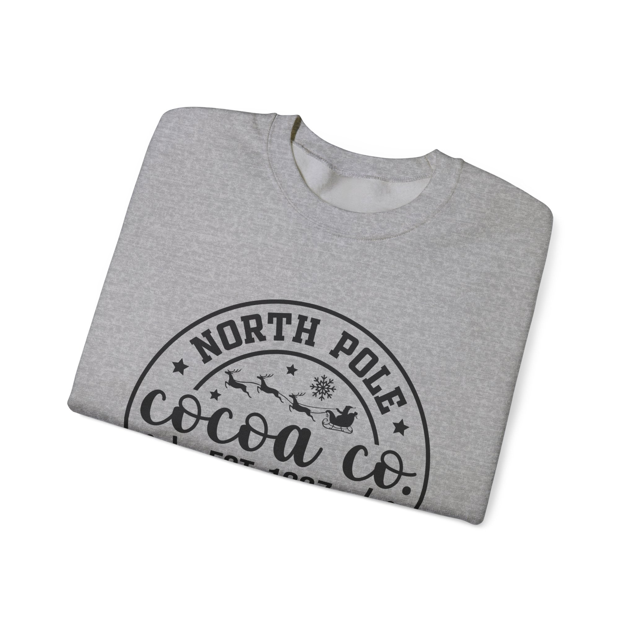 North Pole Cocoa Co. Christmas Sweatshirt