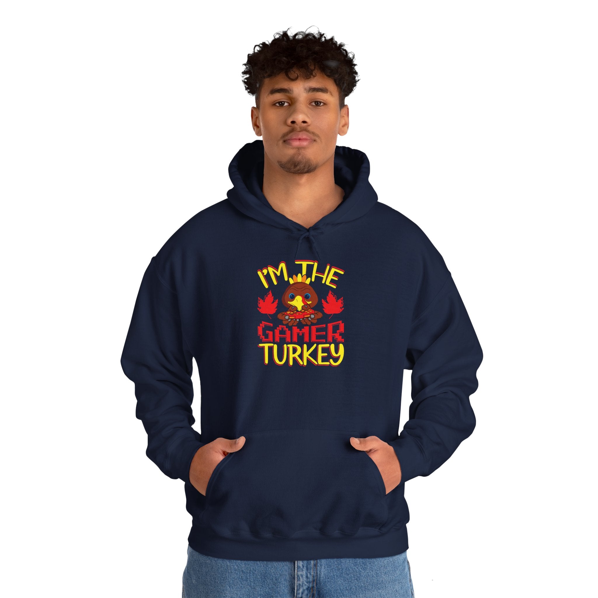 Gamer Turkey Thanksgiving Hoodie