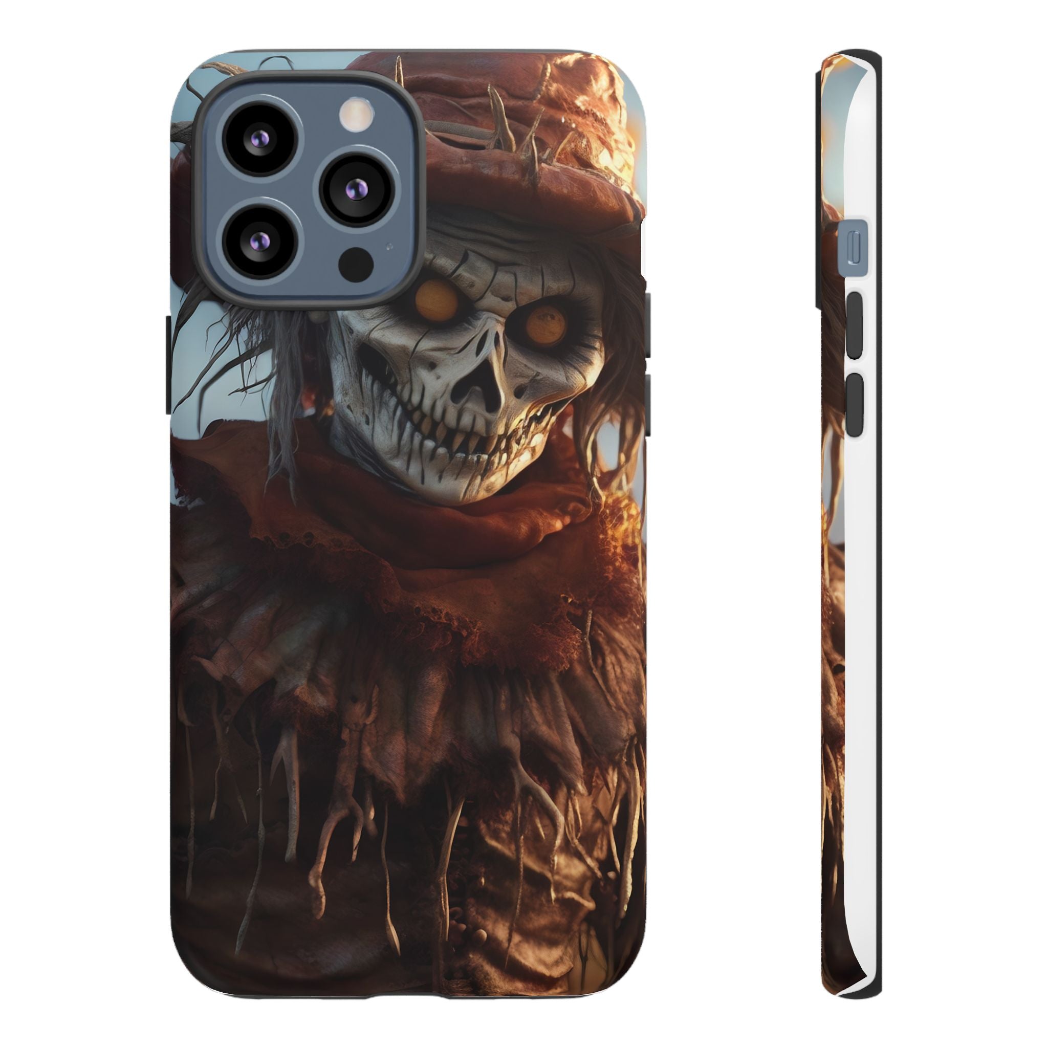 Creepy Scarecrow Hexagon iPhone Case