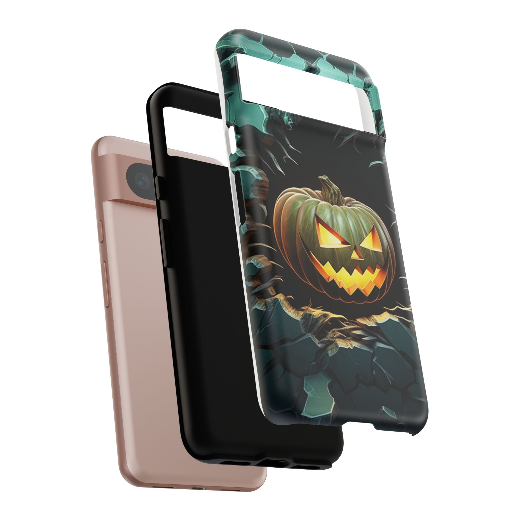 Spooky Jack-o'-Lantern Google Pixel Case (All Models)