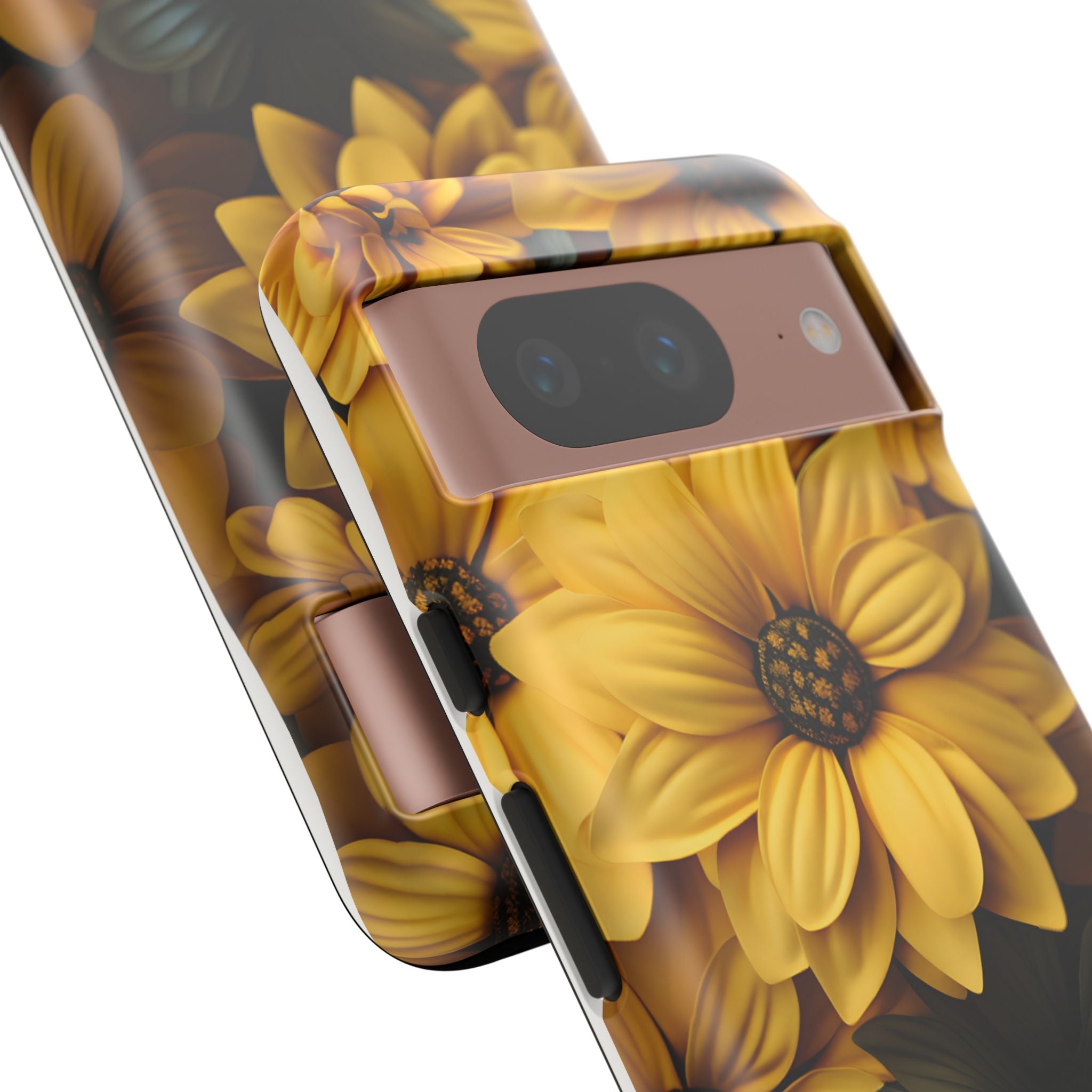 Golden Bloom Google Pixel Case (All Models) - Luxury Phone Cover