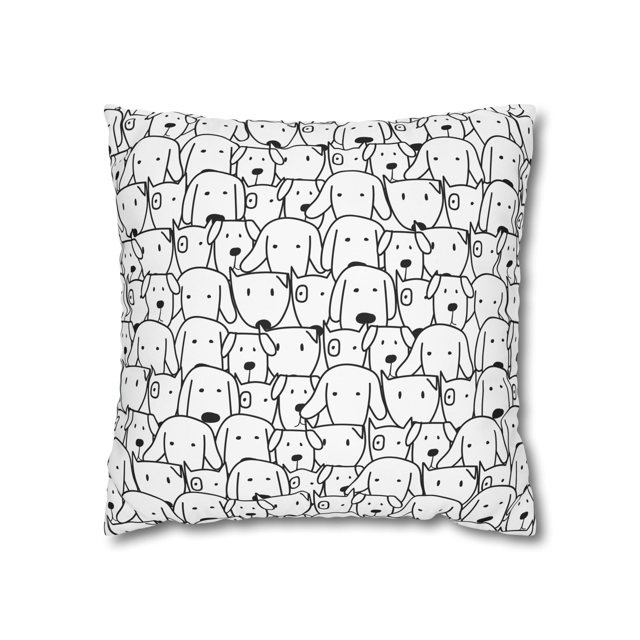 Cute Cartoon Dogs Pillowcase - Kids