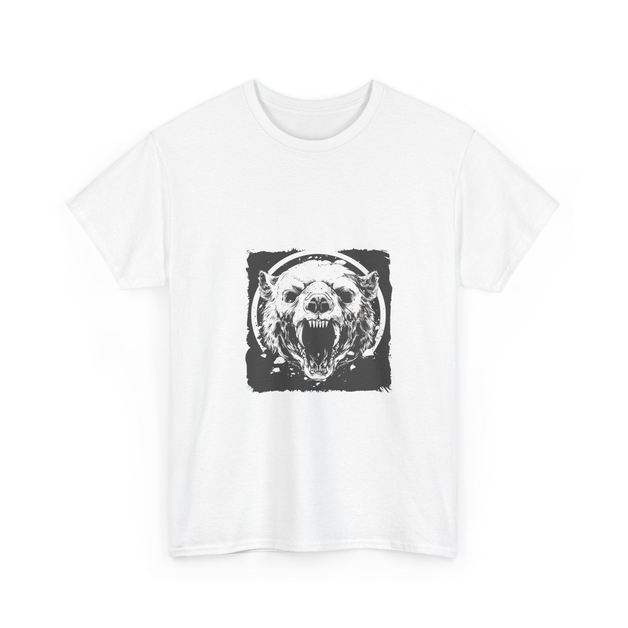 Vintage Roar: Bear Head T-Shirt