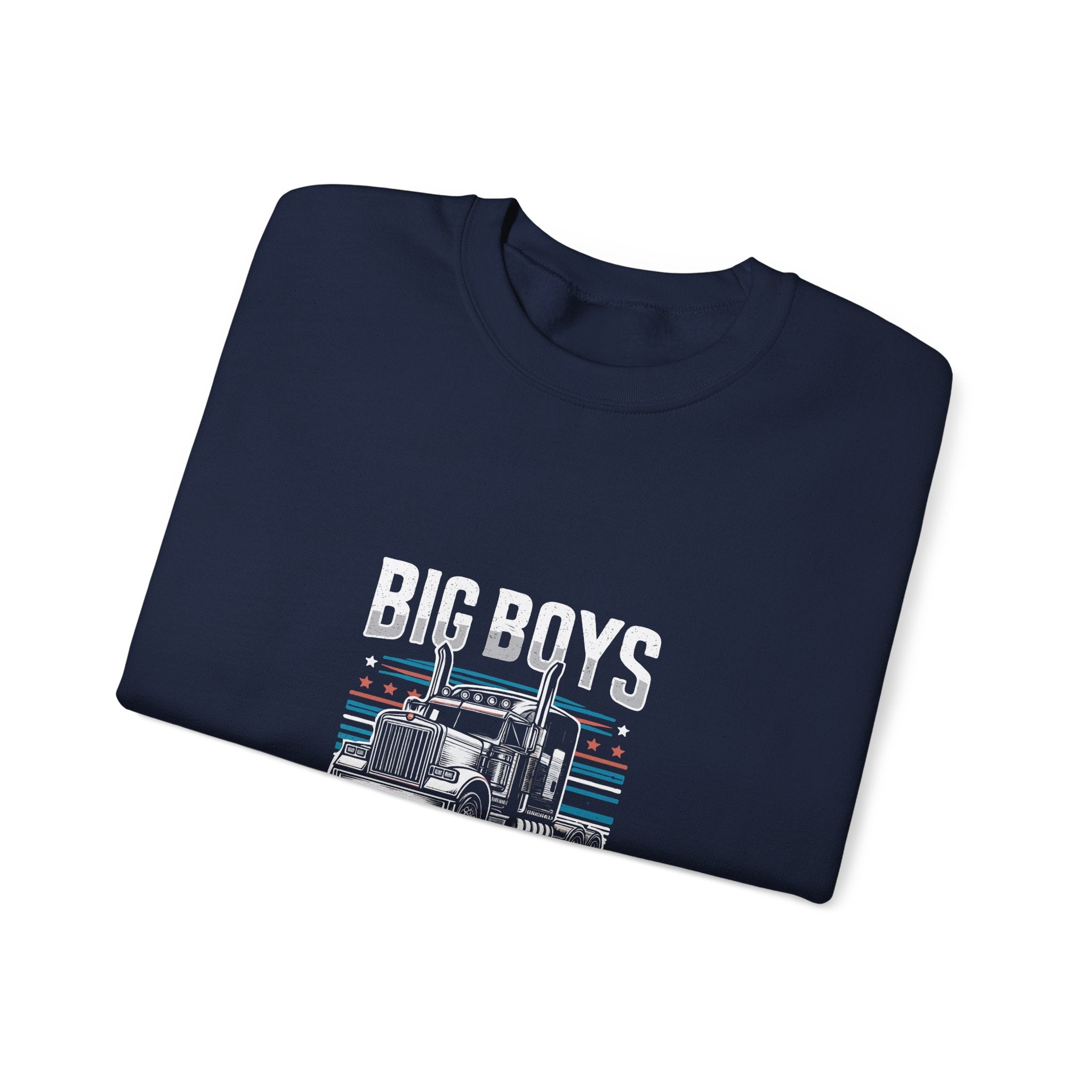 Big Boys Big Toys Vintage Truck Sweatshirt