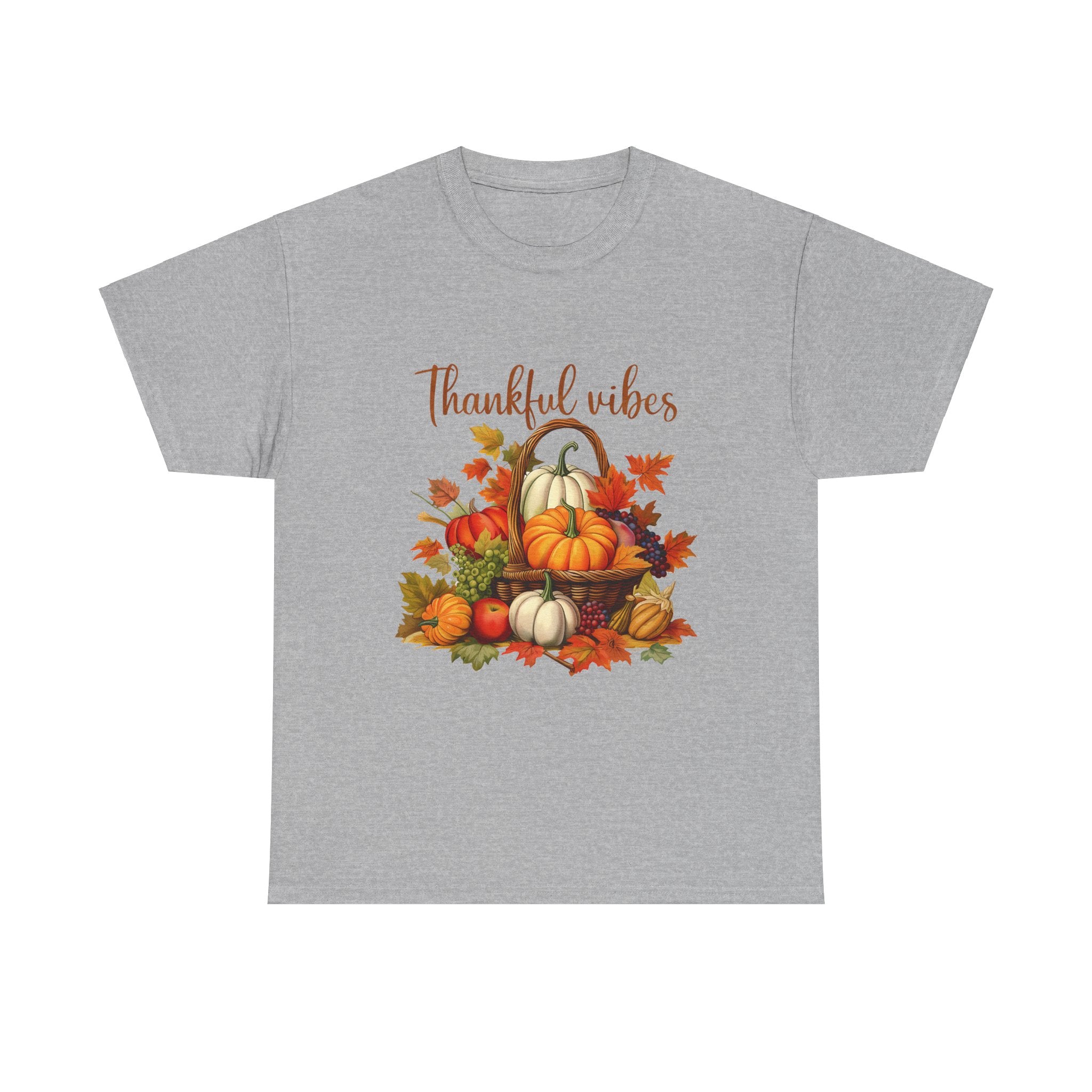 Thankful Vibes Autumn Harvest T-Shirt